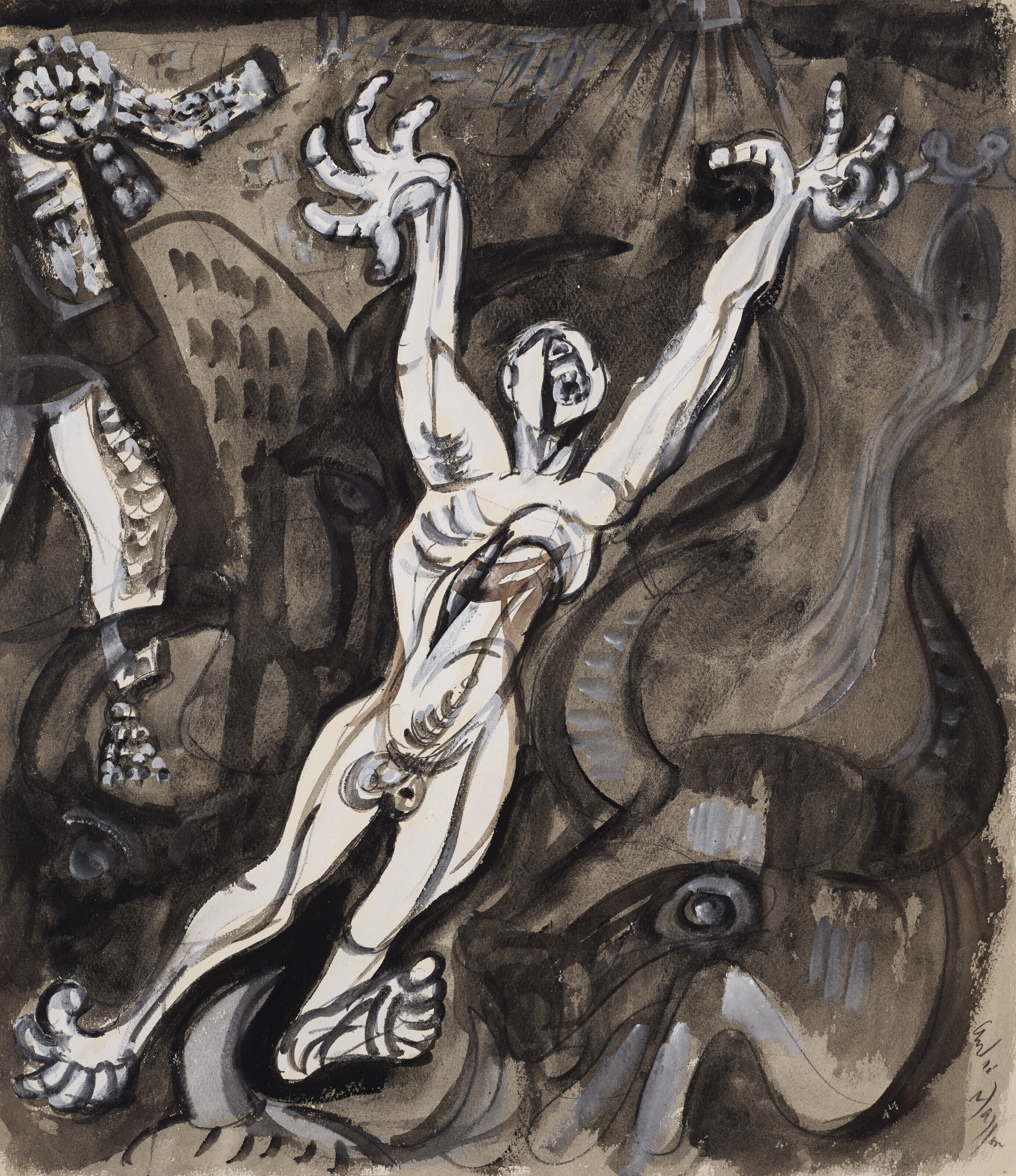 André Masson — Актеон