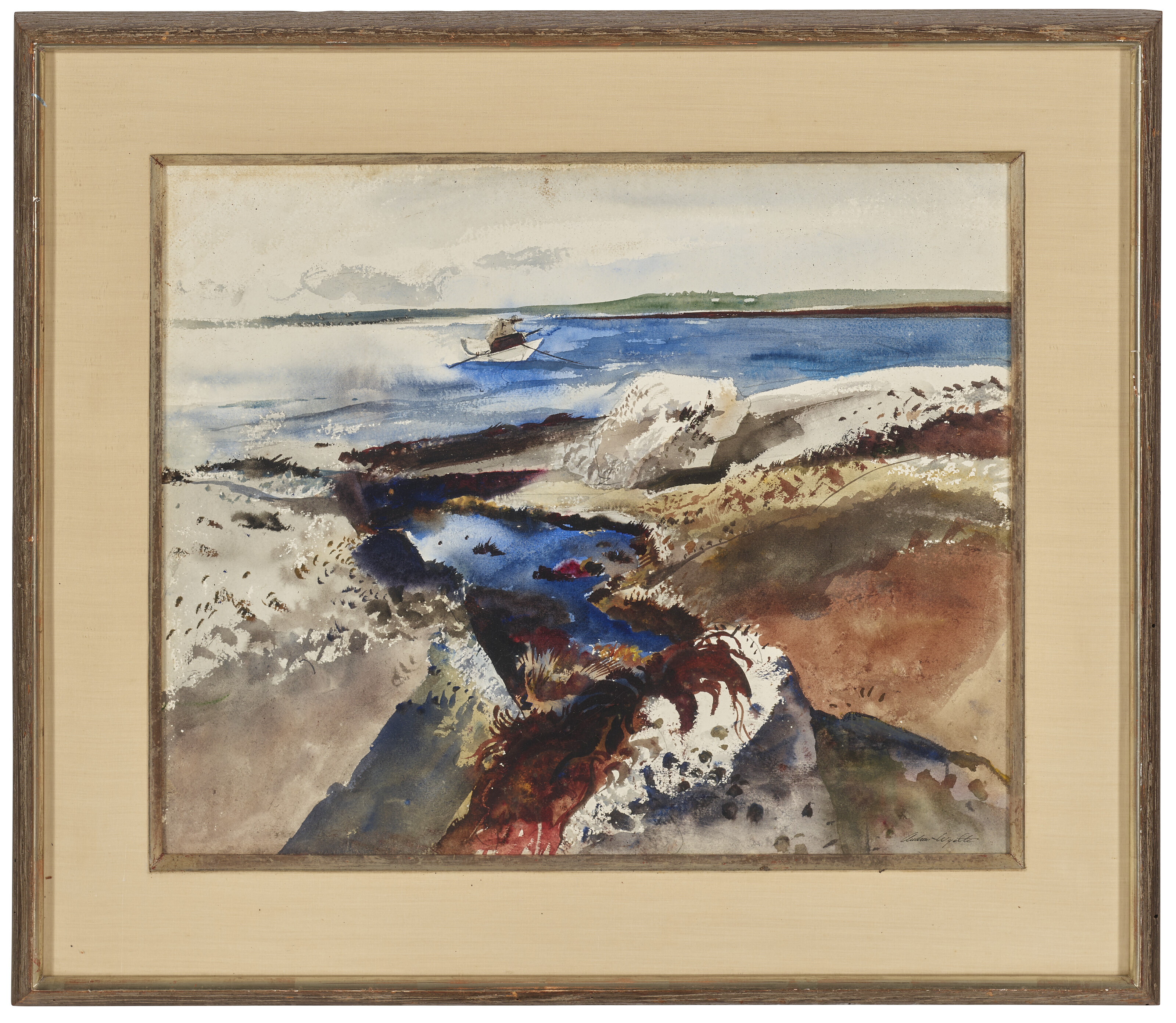 Andrew Wyeth — Синий день, изображение 2