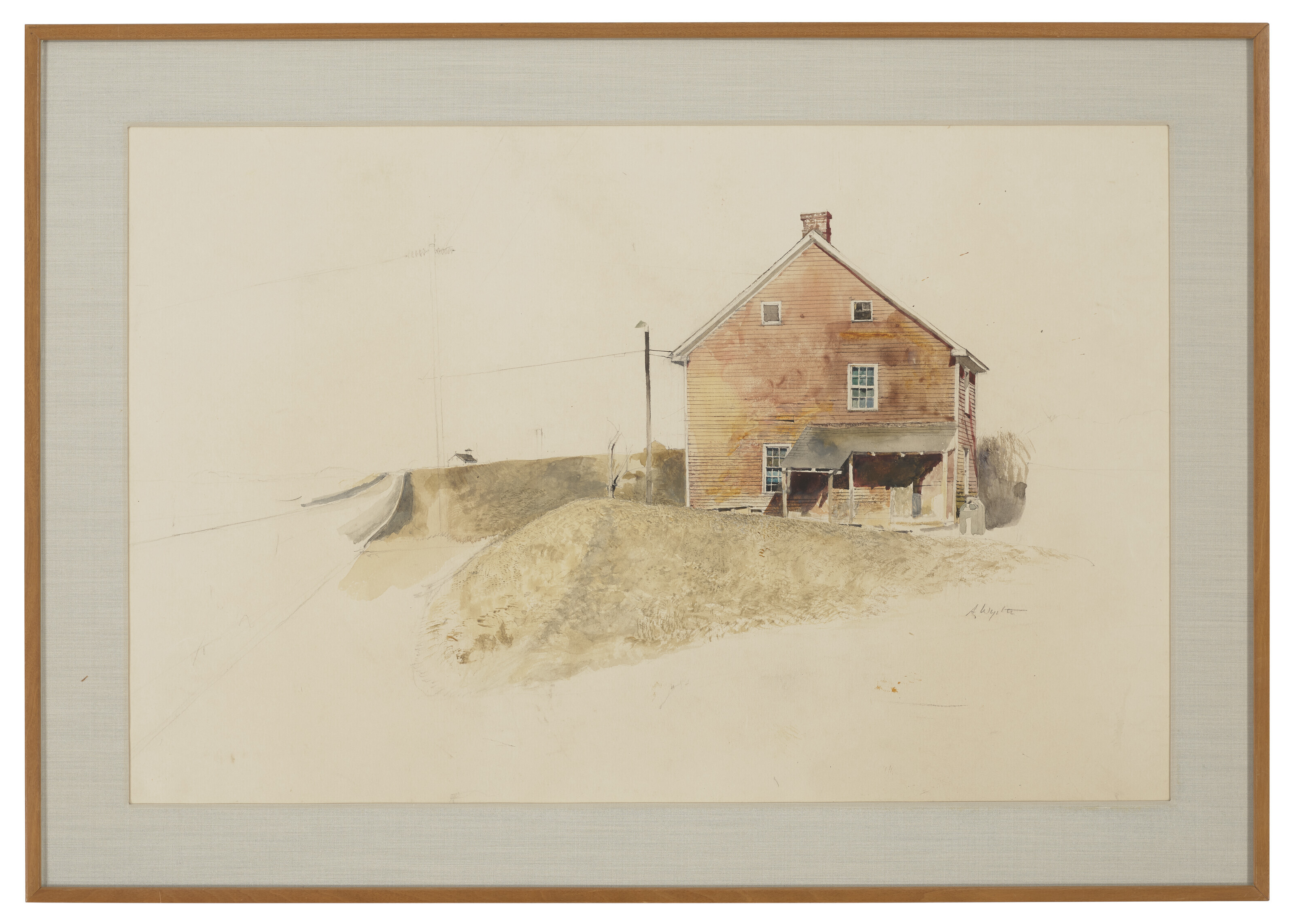 Andrew Wyeth — Уголь для печки, изображение 2