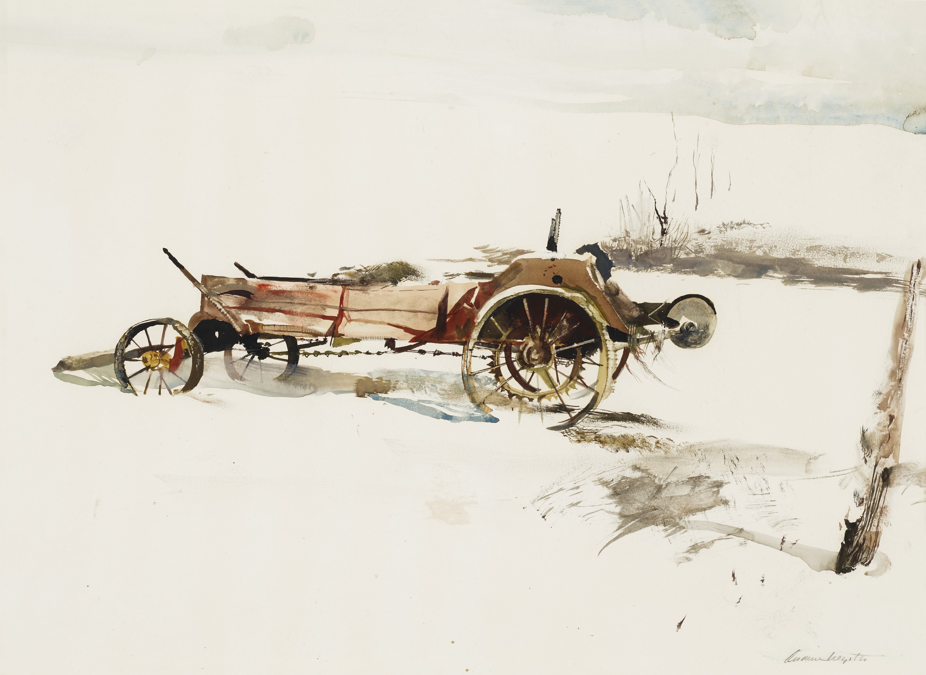 Andrew Wyeth — Сельскохозяйственная машина