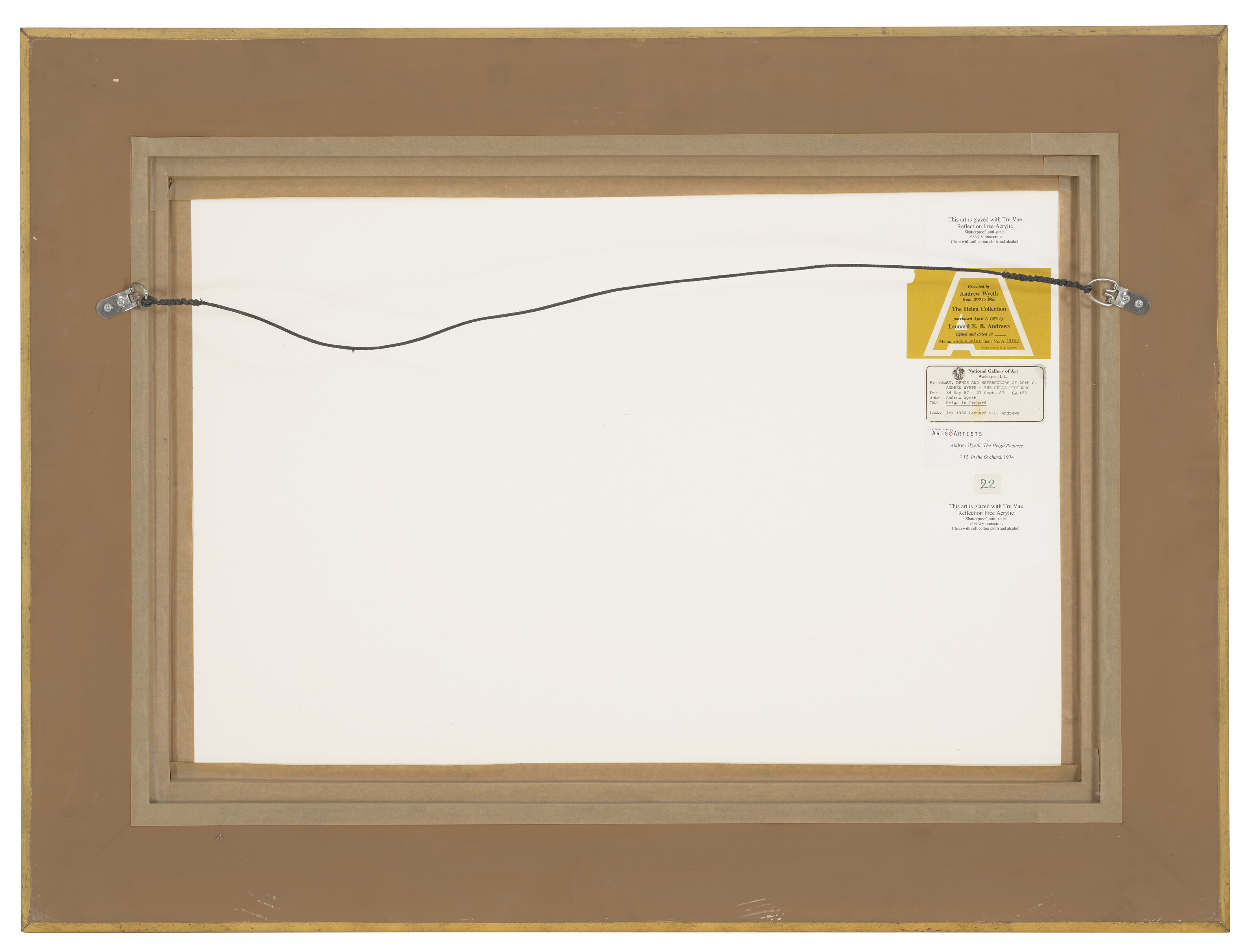 Andrew Wyeth — В саду, изображение 3