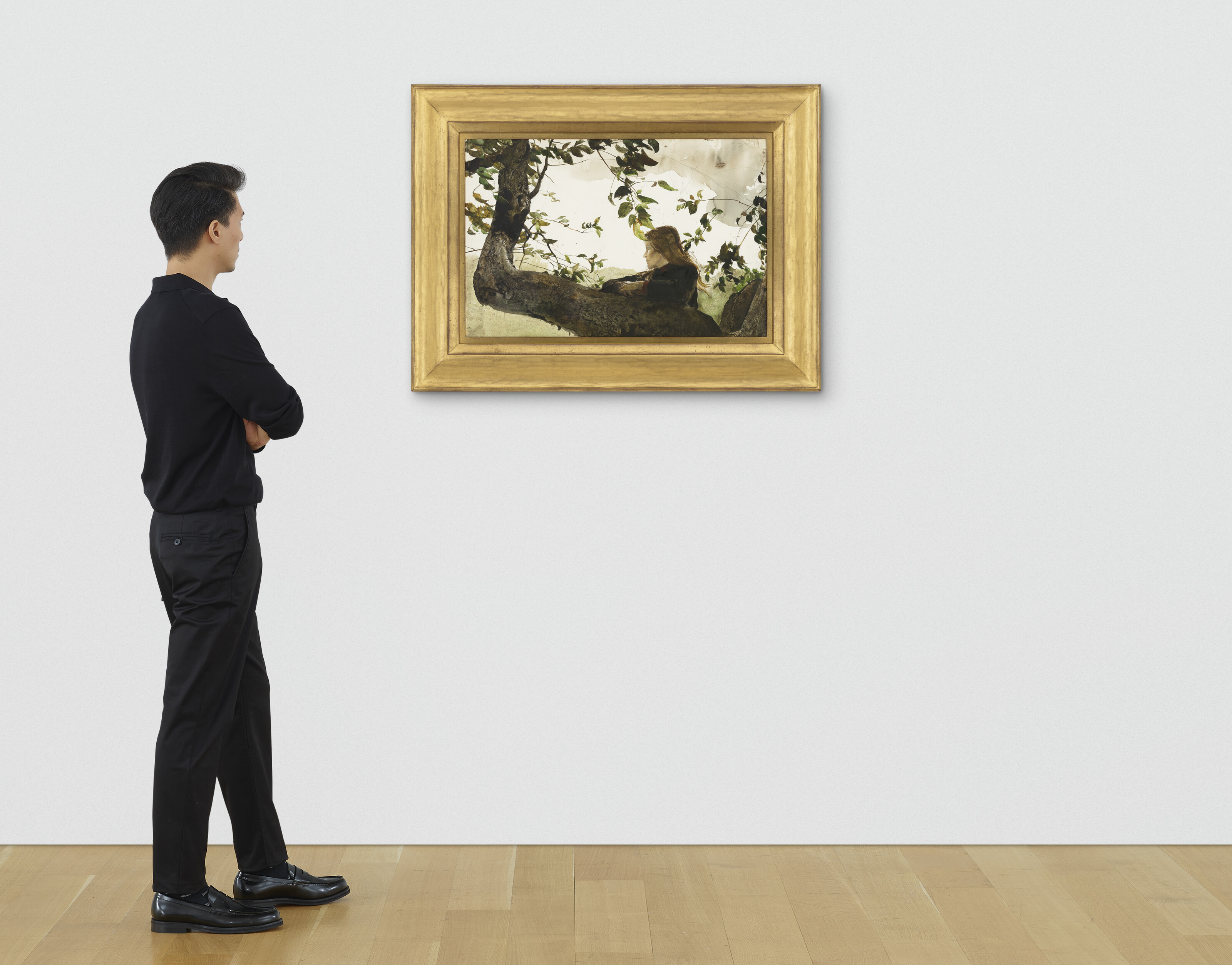 Andrew Wyeth — В саду, изображение 4