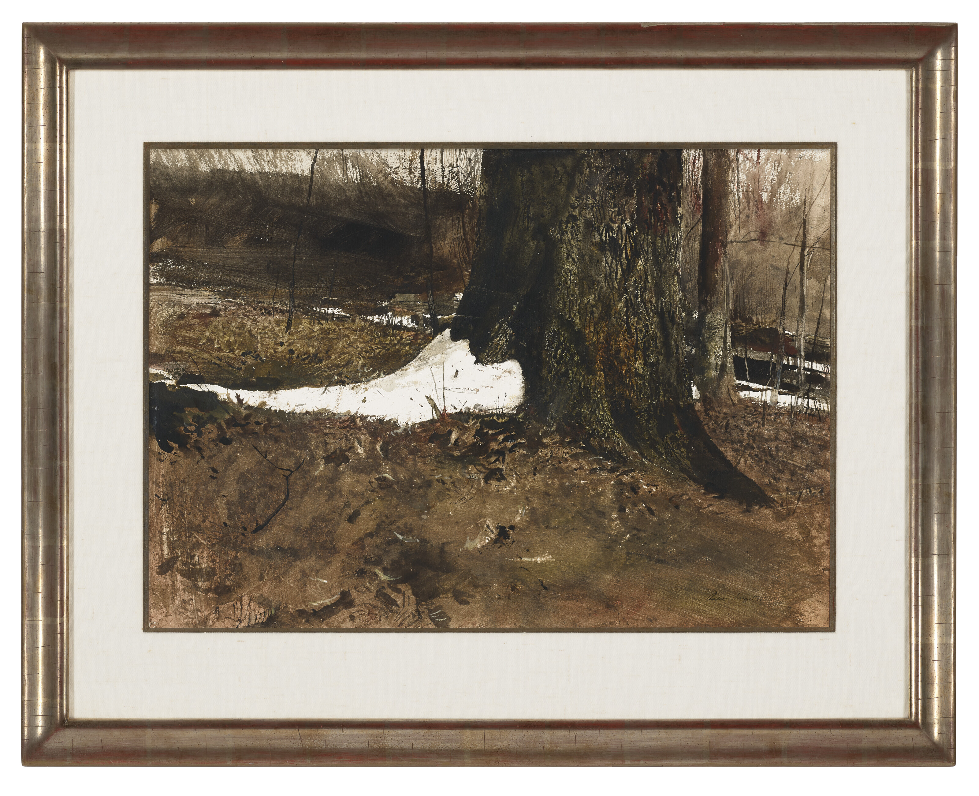Andrew Wyeth — Снегоступы, изображение 2