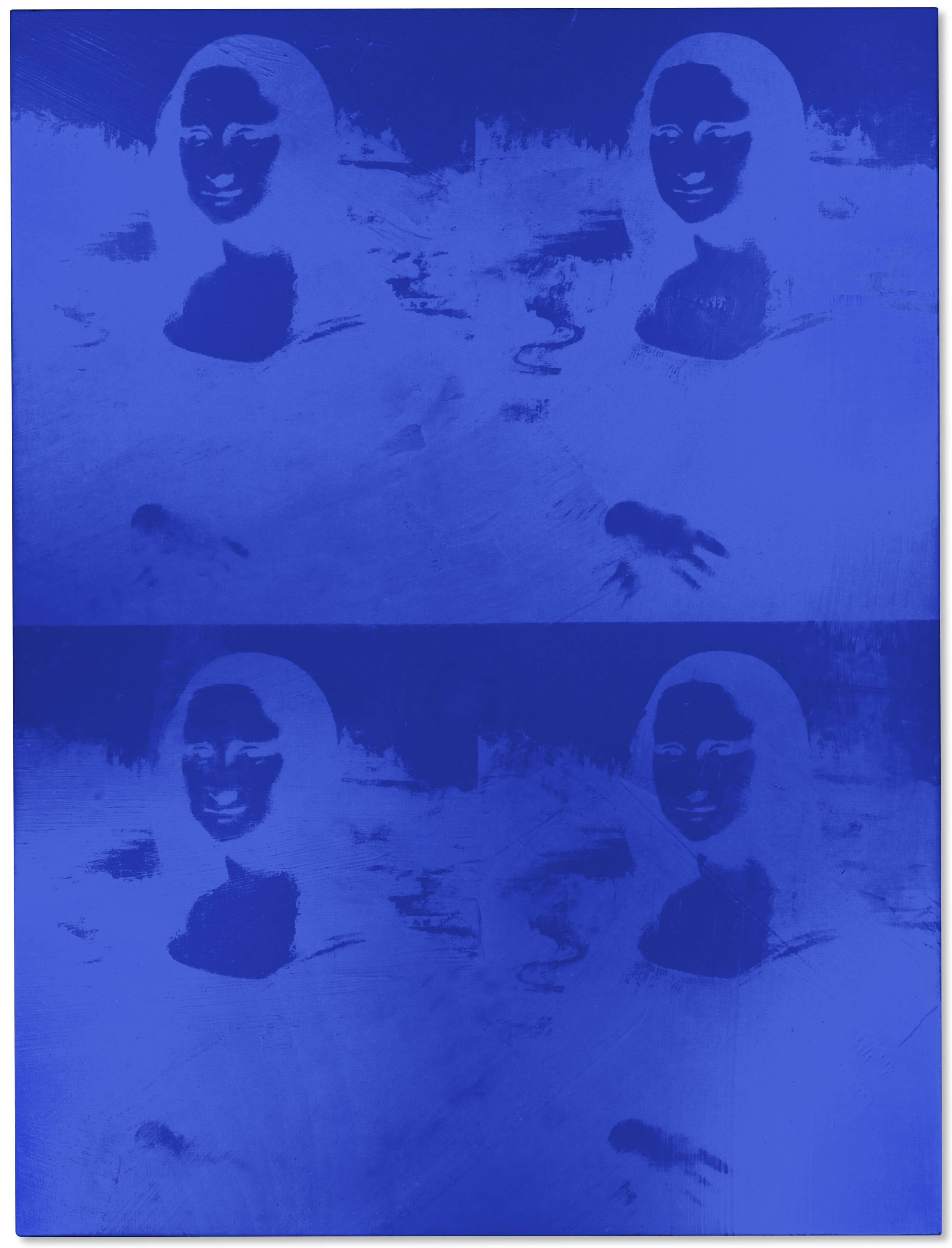 Andy Warhol — Четыре белые на белом Моны Лизы (серия разворотов), изображение 2