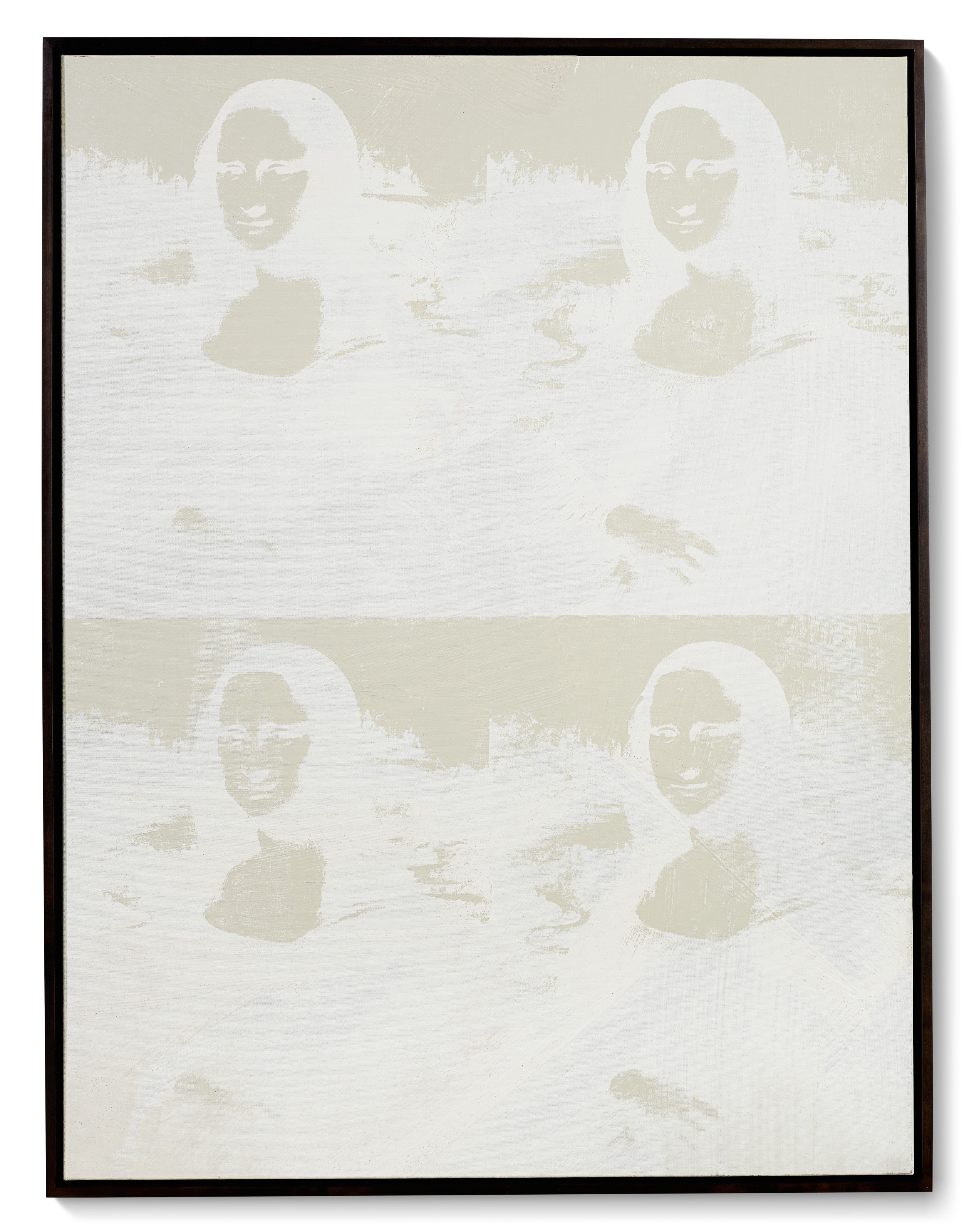 Andy Warhol — Четыре белые на белом Моны Лизы (серия разворотов), изображение 3