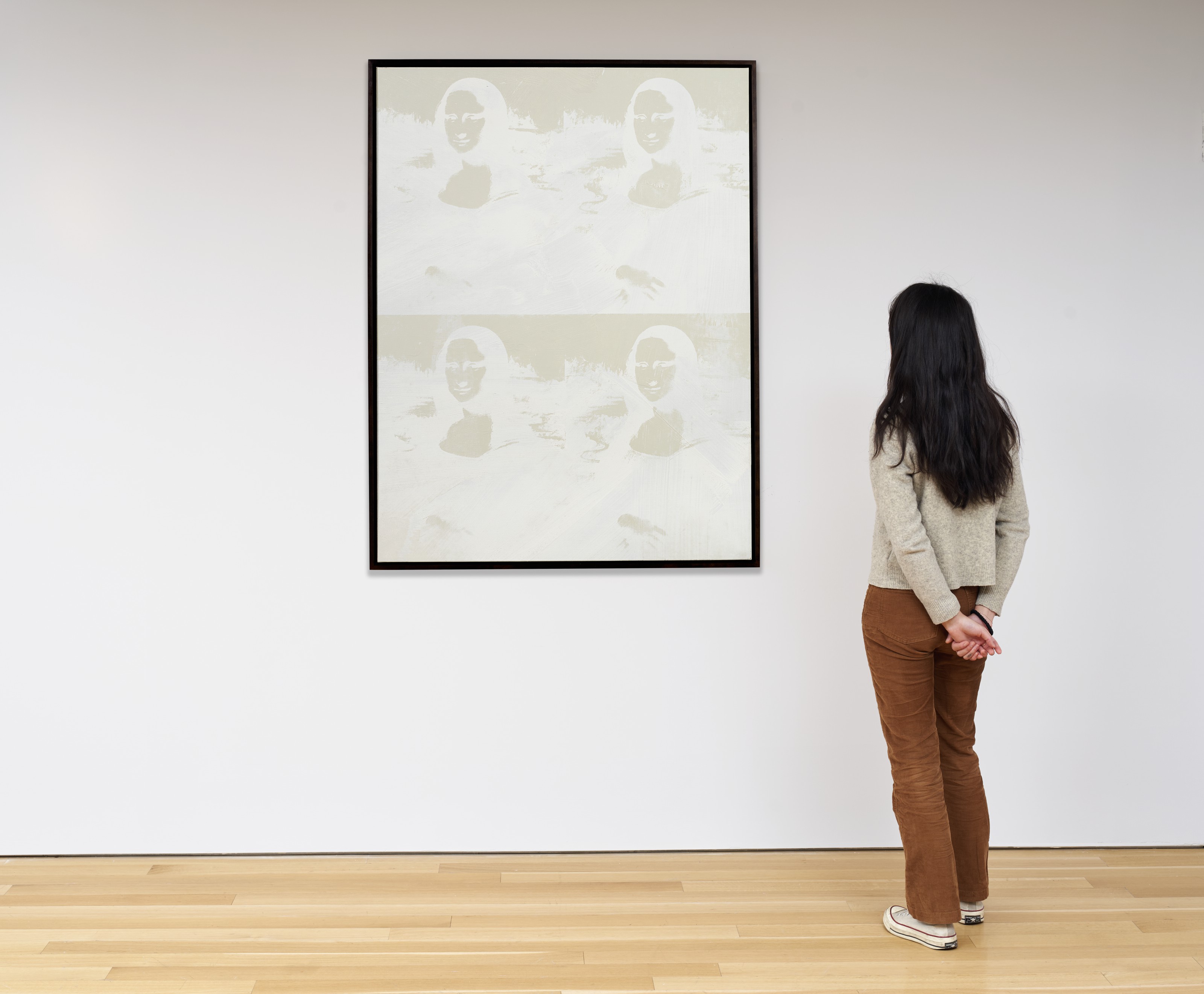 Andy Warhol — Четыре белые на белом Моны Лизы (серия разворотов), изображение 4