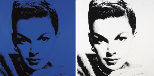 Andy Warhol — Джуди Гарленд