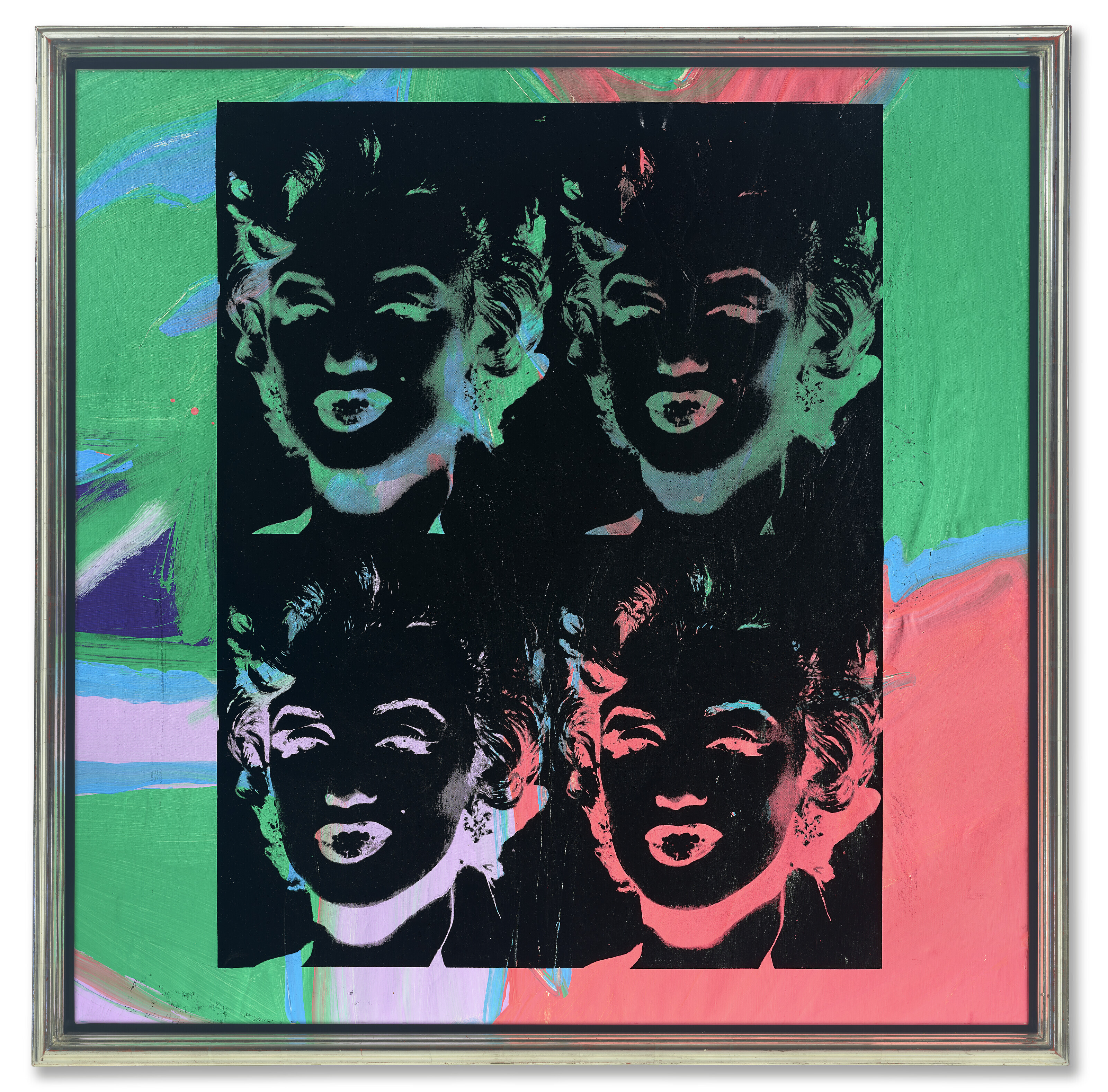 Andy Warhol — Четыре разноцветные Мэрилин (серия разворотов), изображение 2