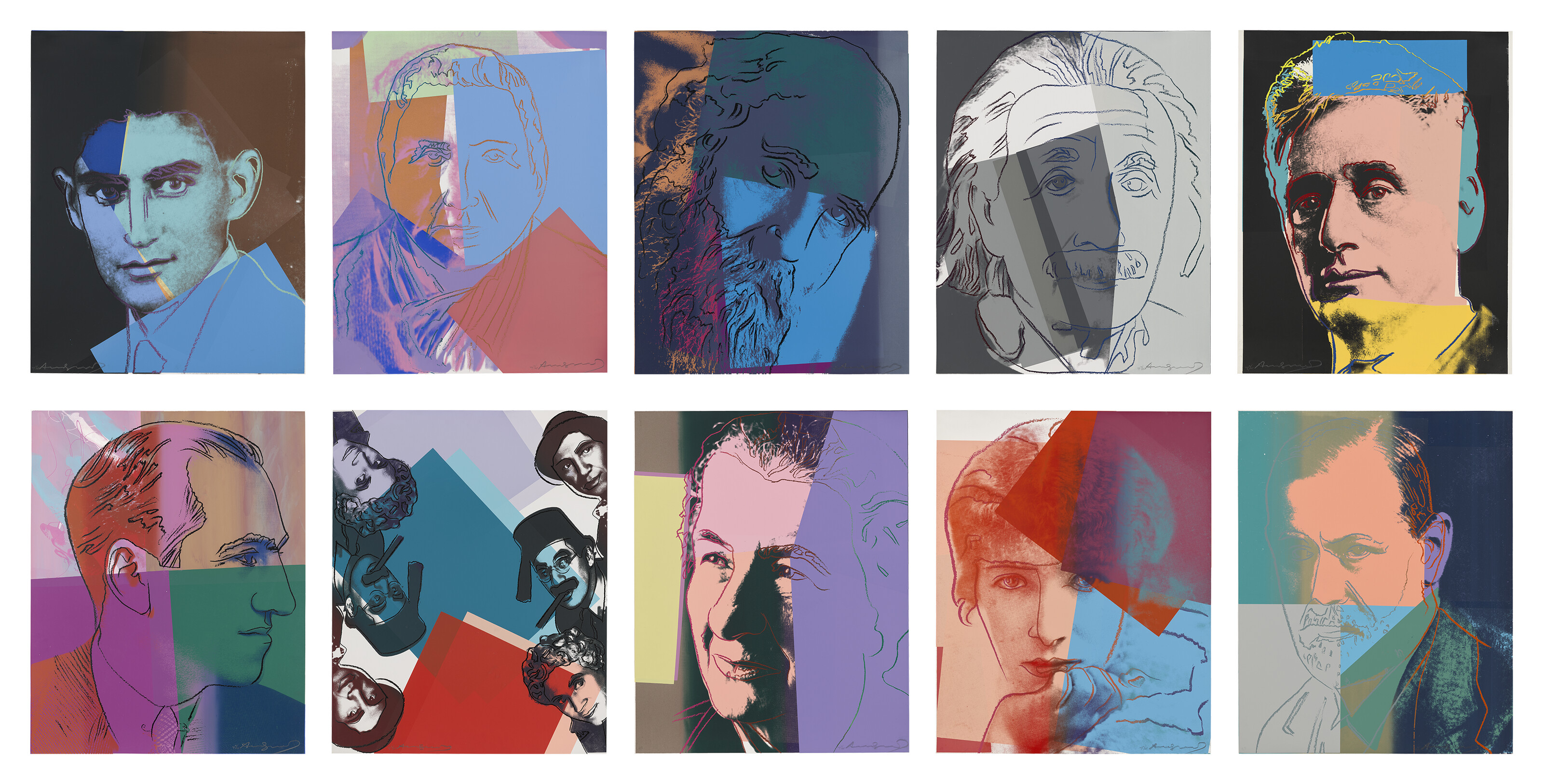 Andy Warhol — Десять портретов евреев двадцатого века, изображение 2