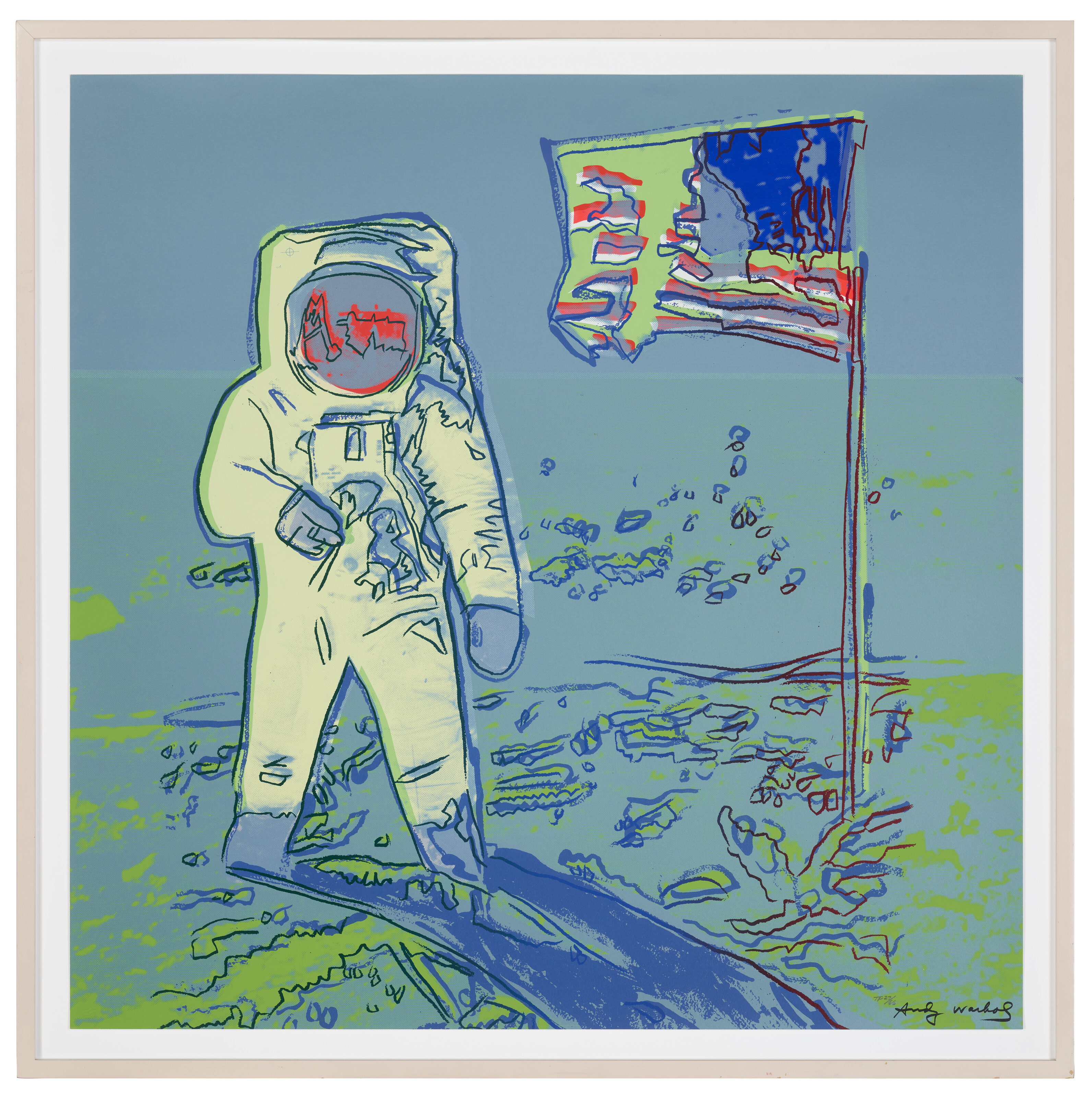 Andy Warhol — Лунная походка : один принт, изображение 2