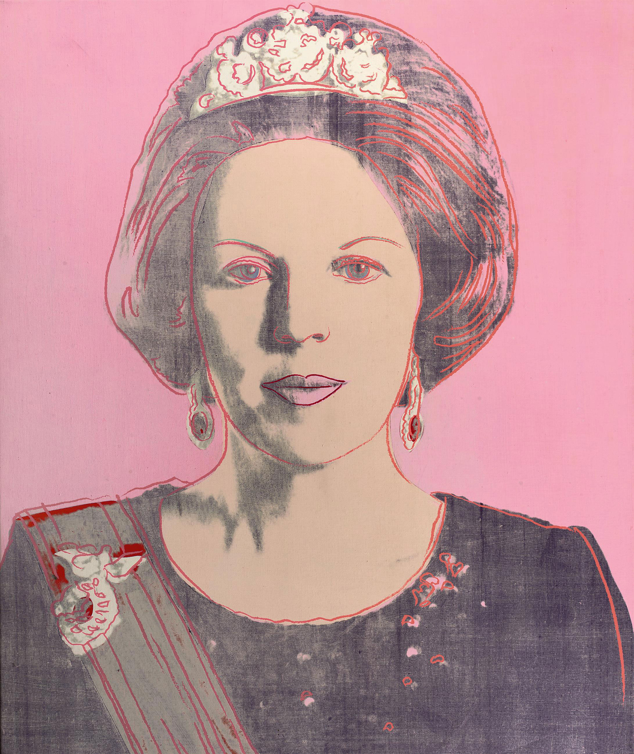 Andy Warhol — Правящие королевы: королева Нидерландов Беатрикс