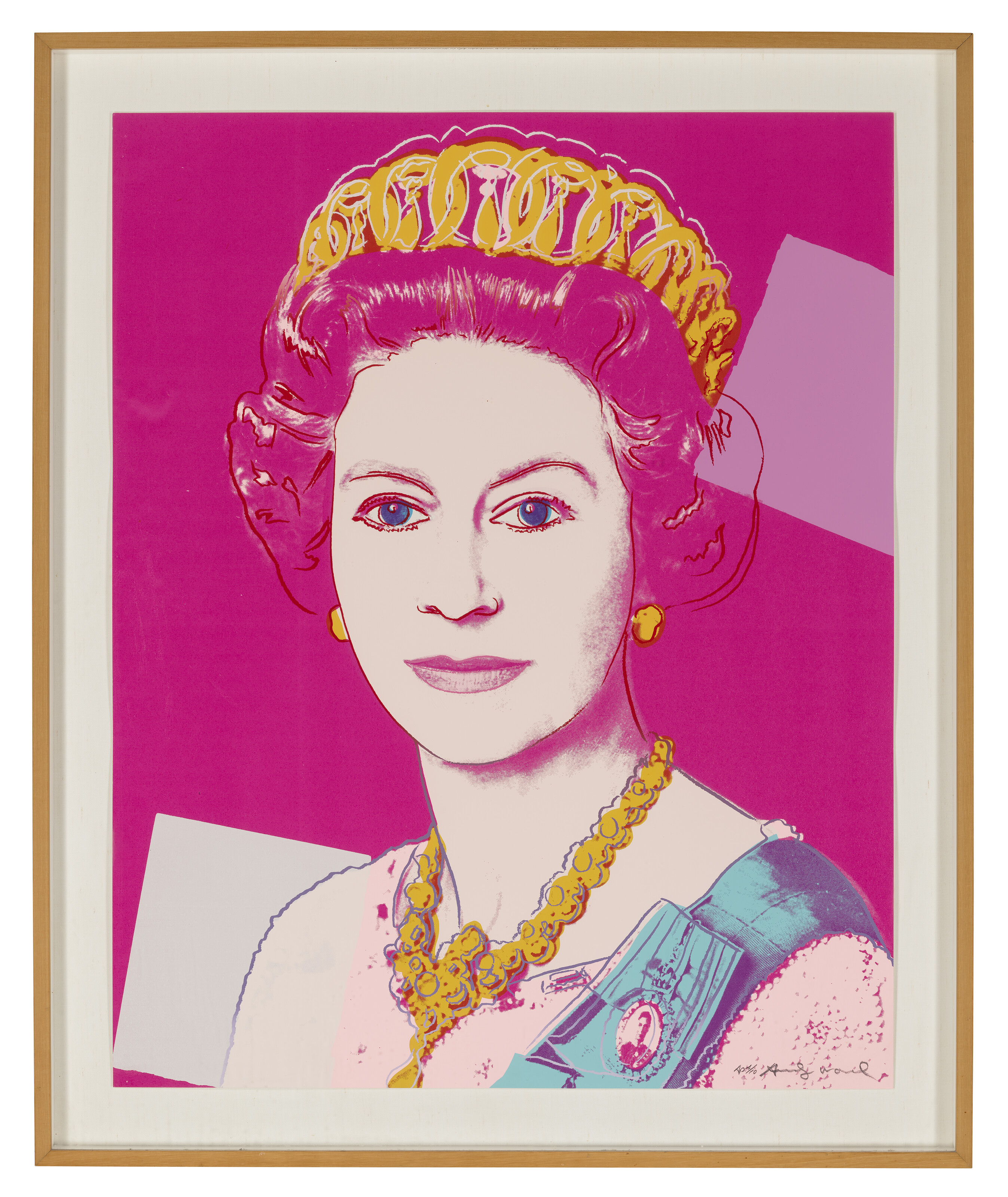 Andy Warhol — Королева Елизавета II, от правящих королев, изображение 2