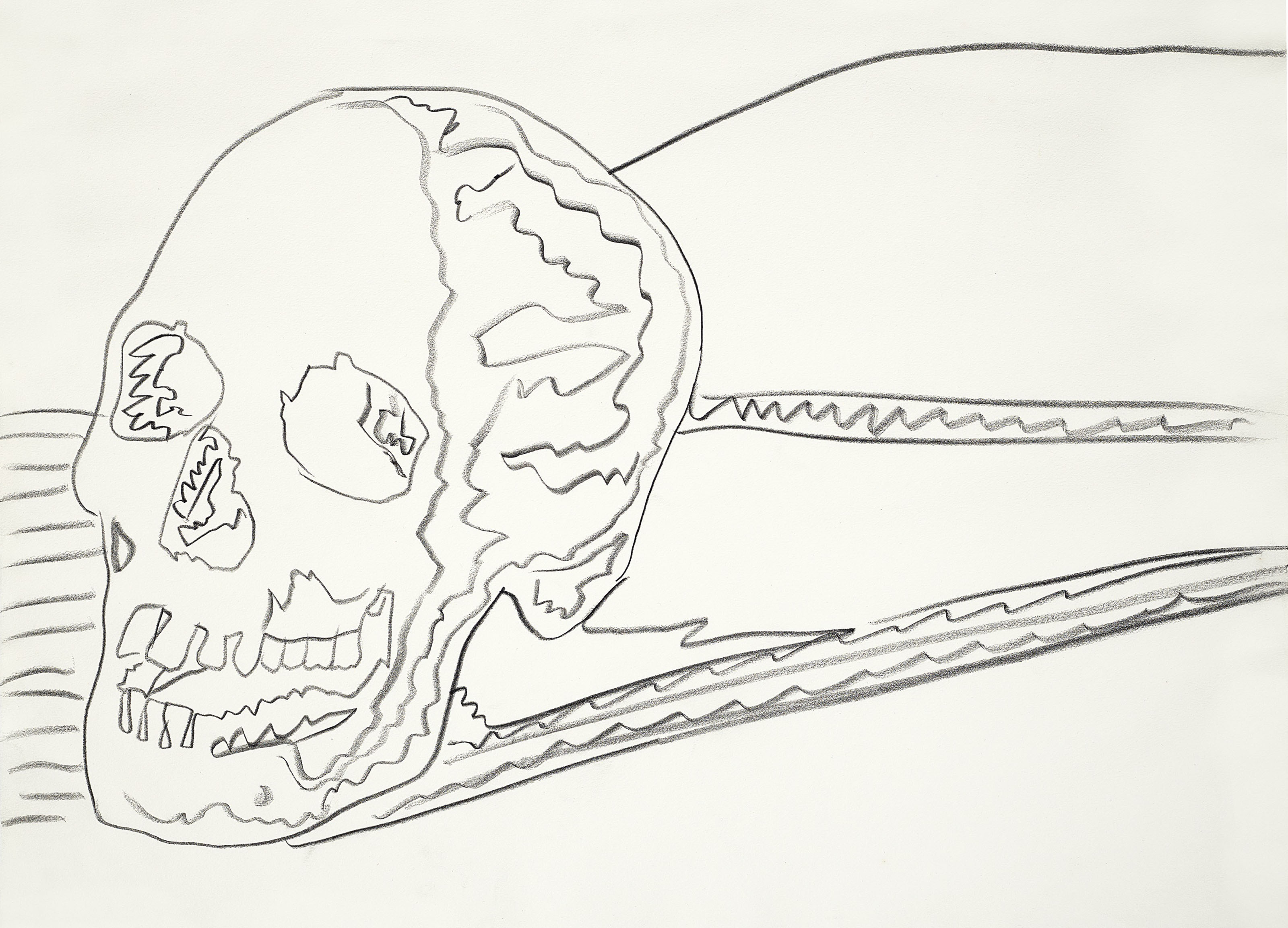 Andy Warhol — Череп