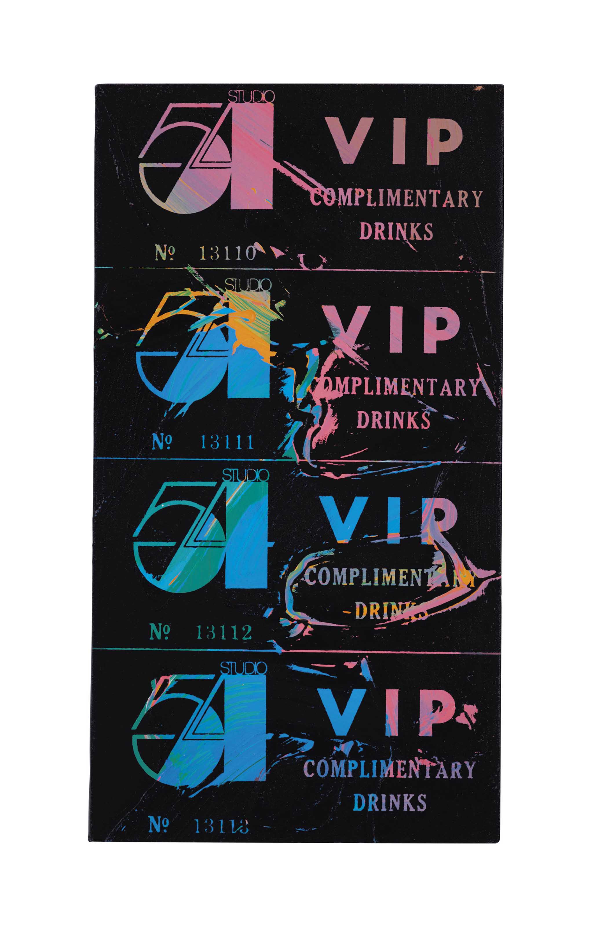 Andy Warhol — VIP-билет - Студия 54