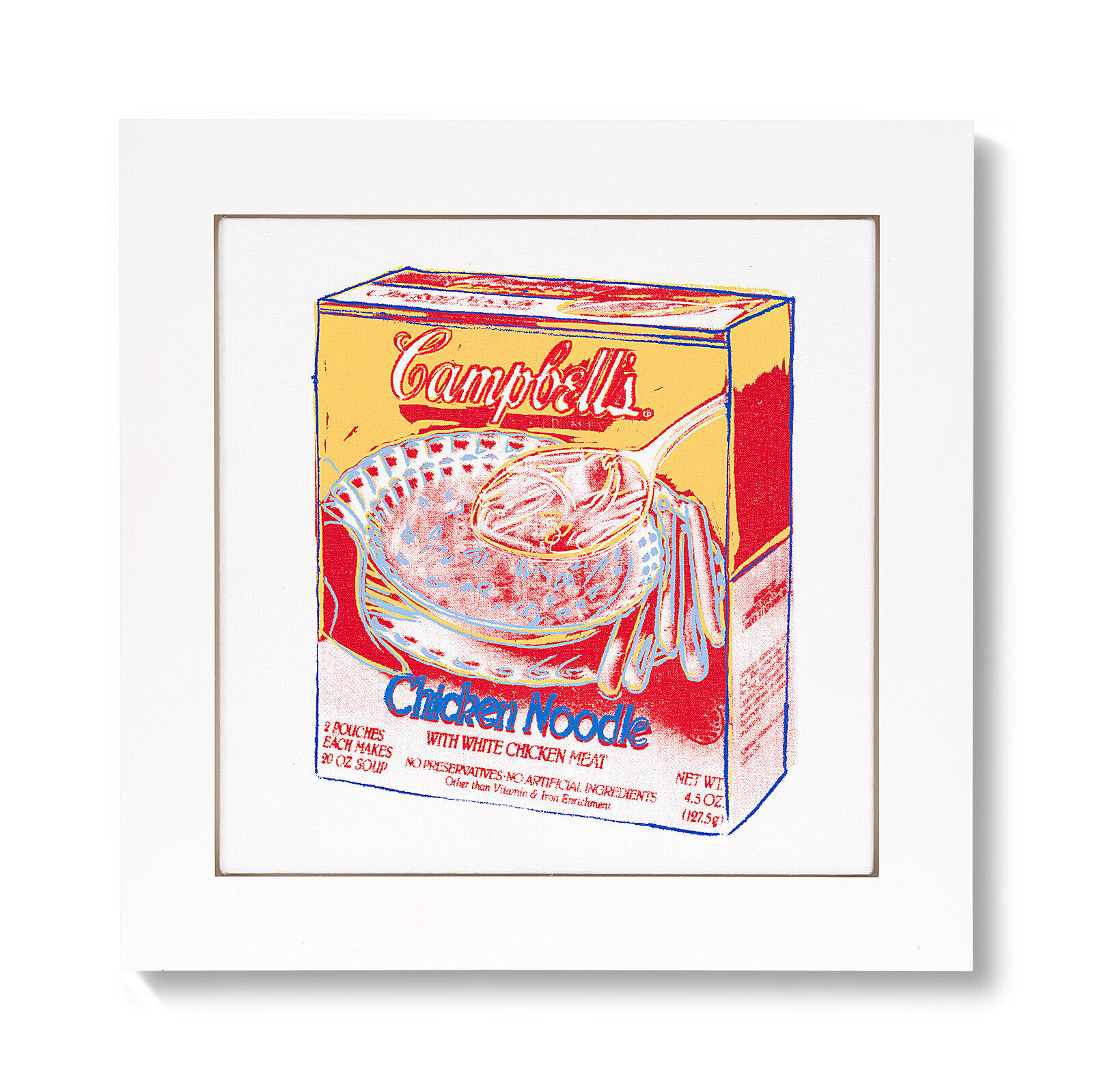 Andy Warhol — Коробка для куриного супа с лапшой Campbell's, изображение 2
