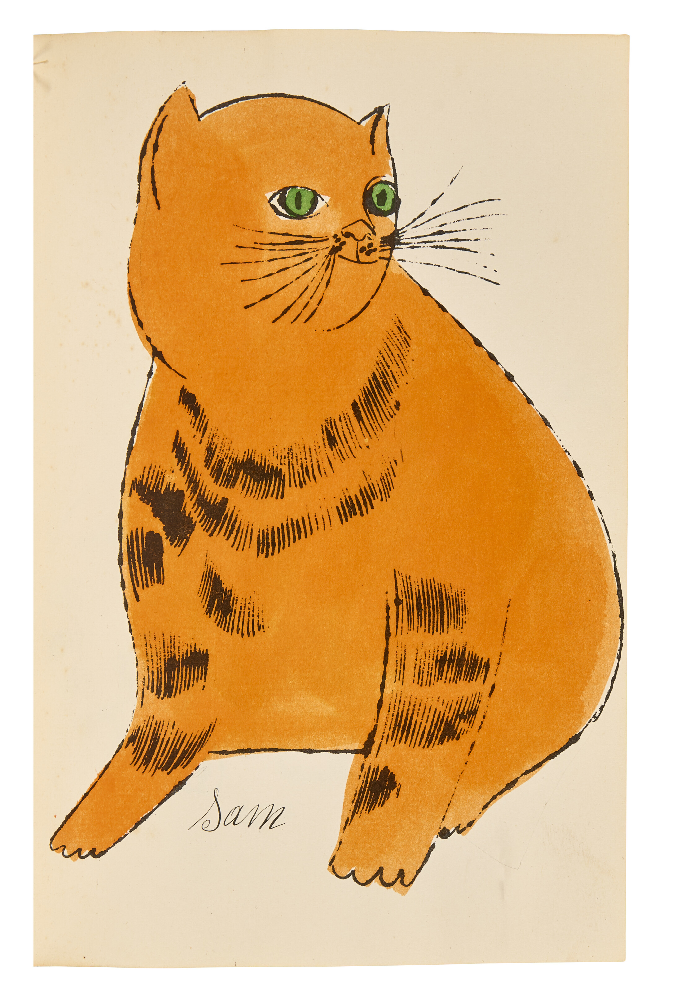 Andy Warhol — 25 кошек по имени(d) Сэм и одна Голубая киска, изображение 12