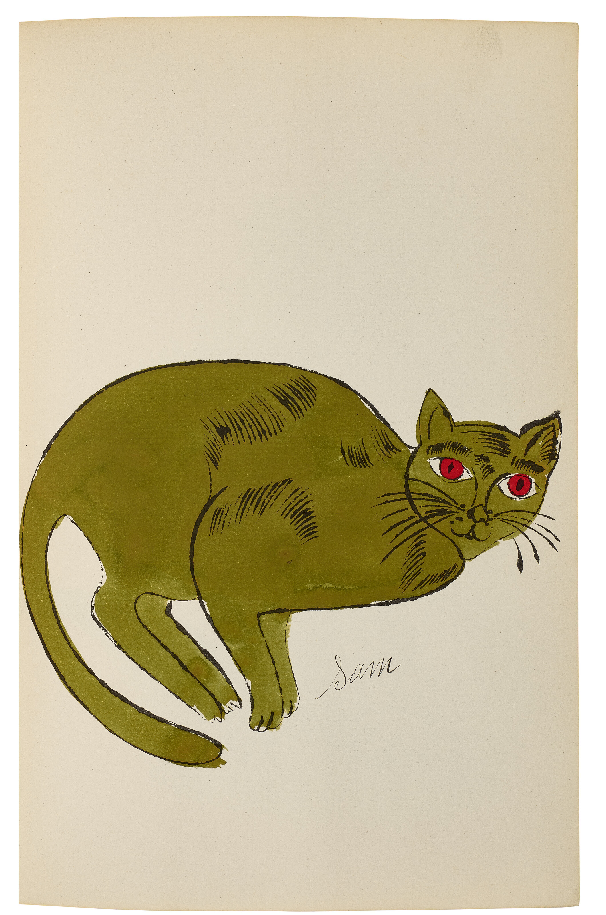 Andy Warhol — 25 кошек по имени(d) Сэм и одна Голубая киска, изображение 18