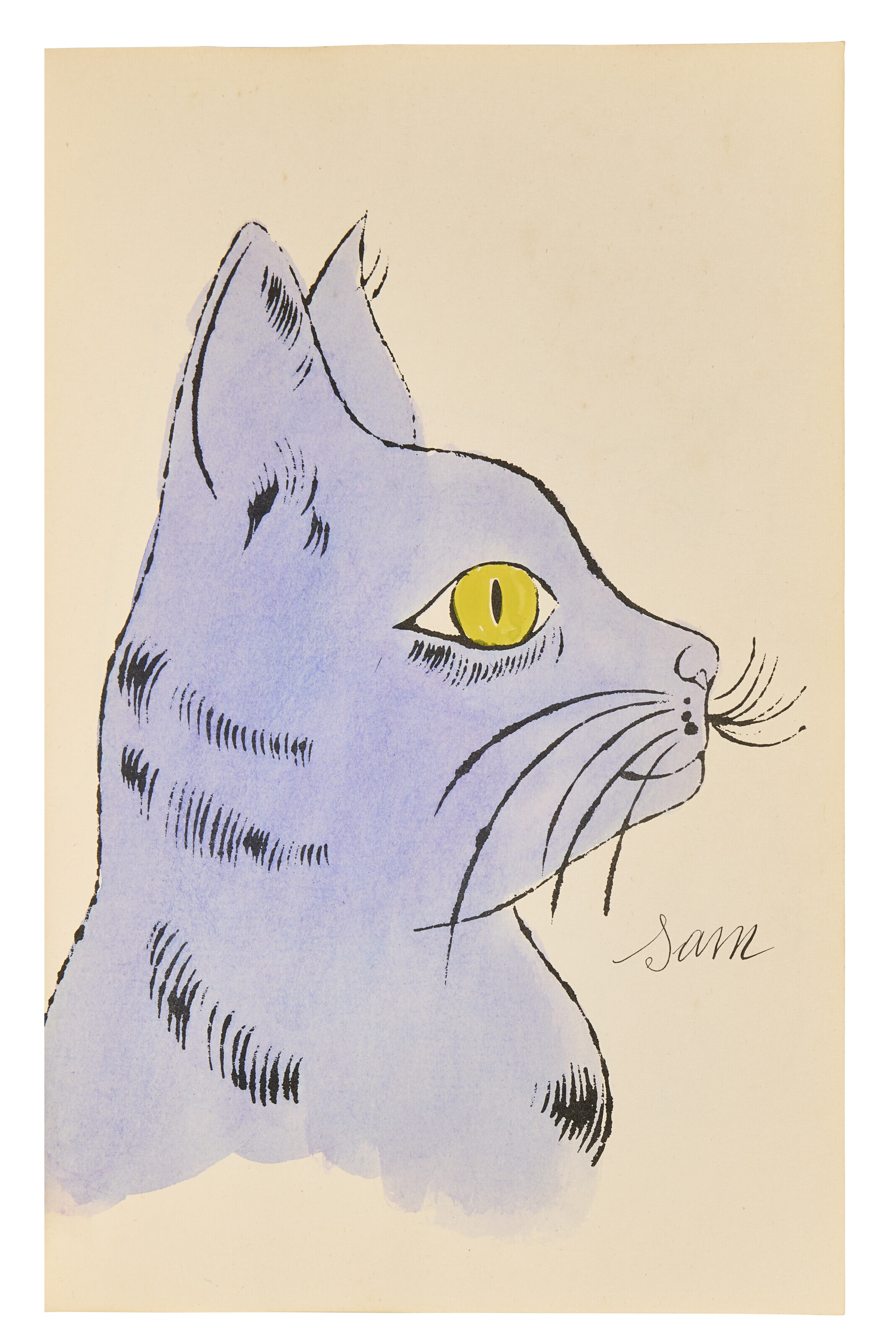 Andy Warhol — 25 кошек по имени(d) Сэм и одна Голубая киска, изображение 8
