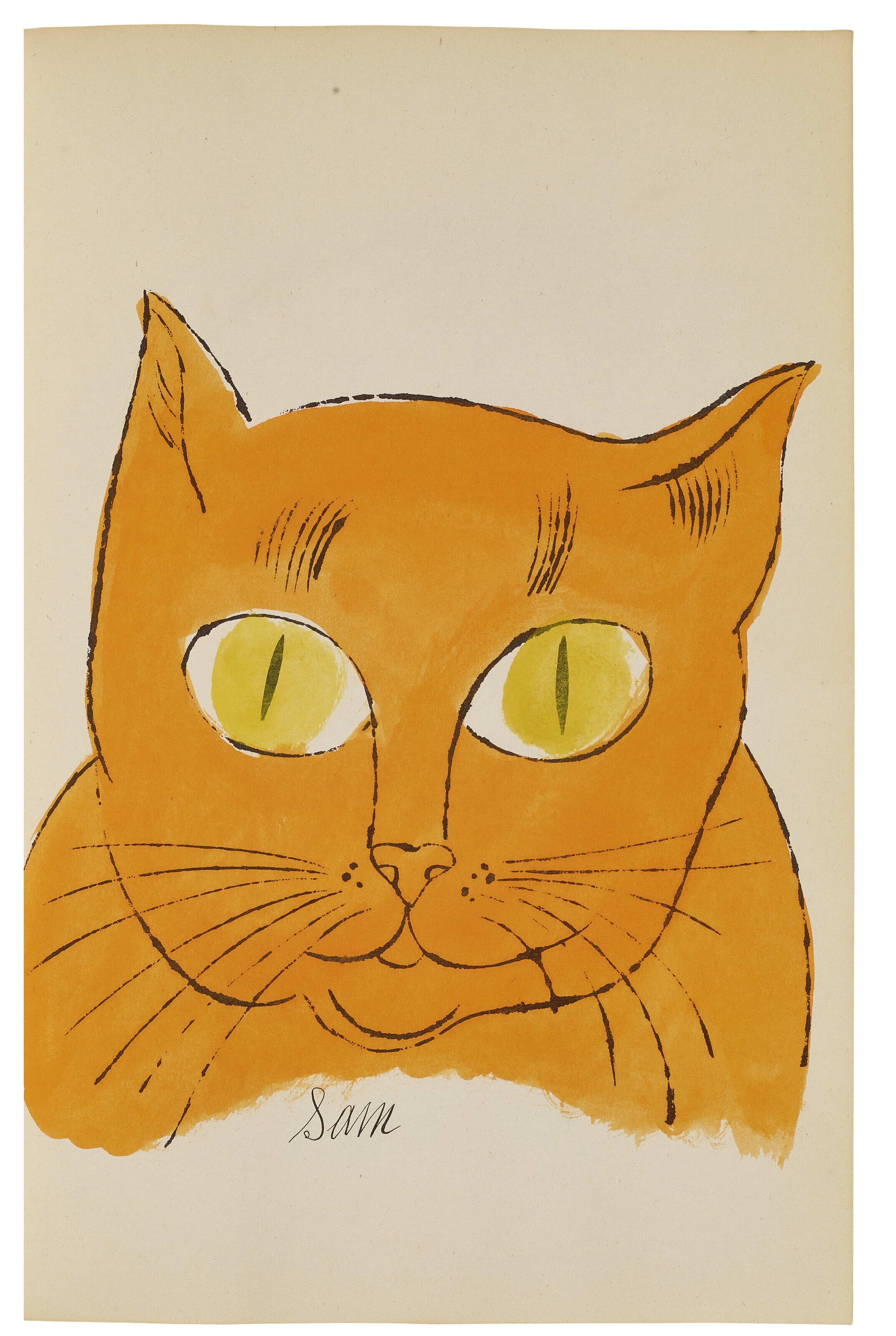 Andy Warhol — 25 кошек по имени(d) Сэм и одна Голубая киска, изображение 9