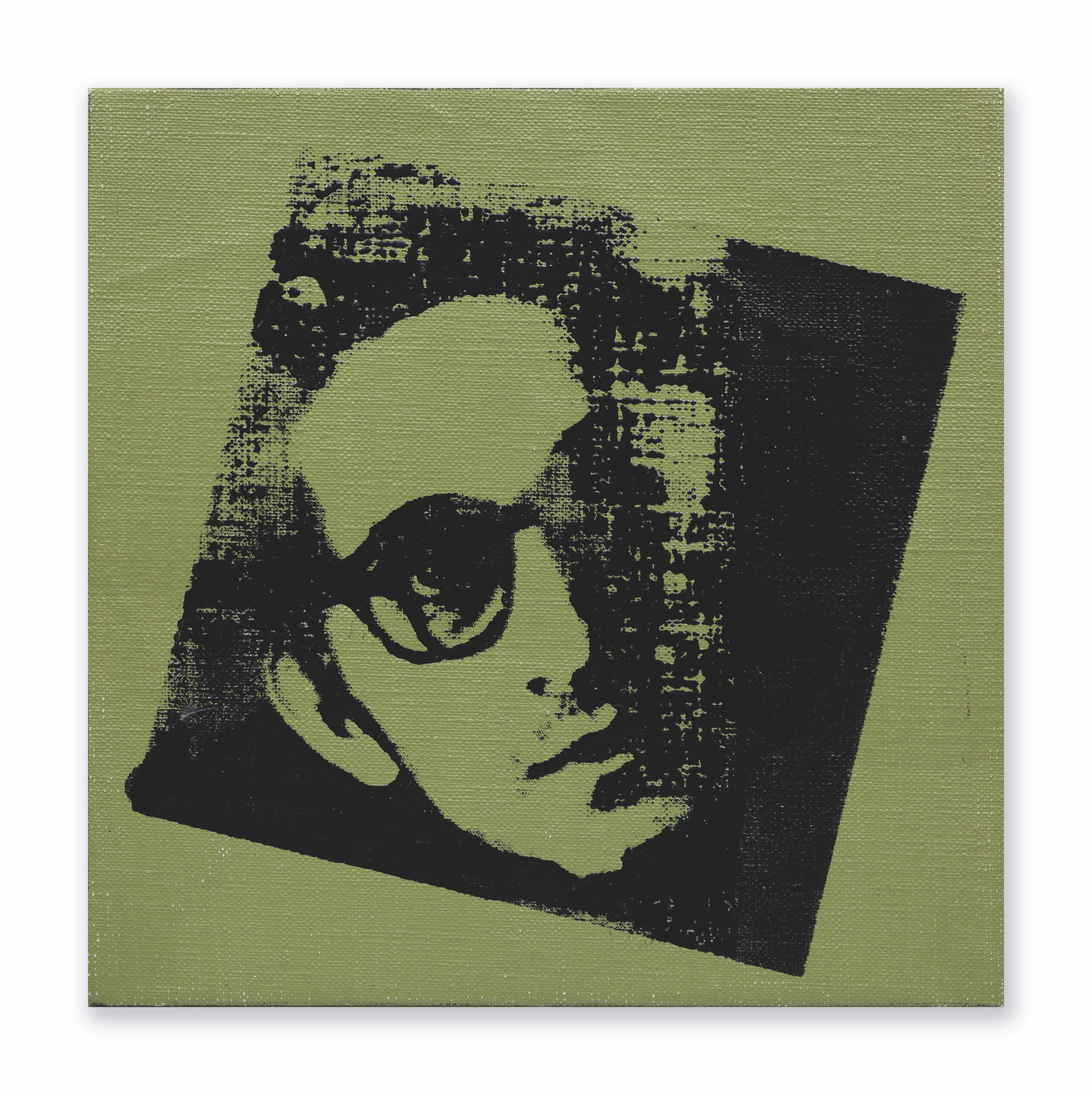 Andy Warhol — Портрет Фрэнка Стеллы, изображение 1