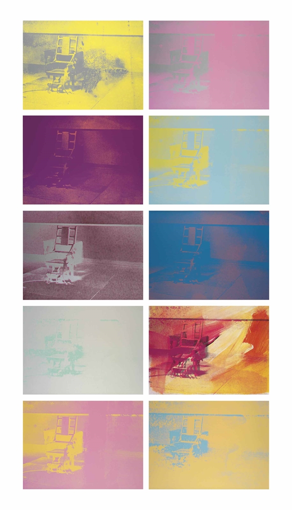 Andy Warhol — Электрические стулья, изображение 1