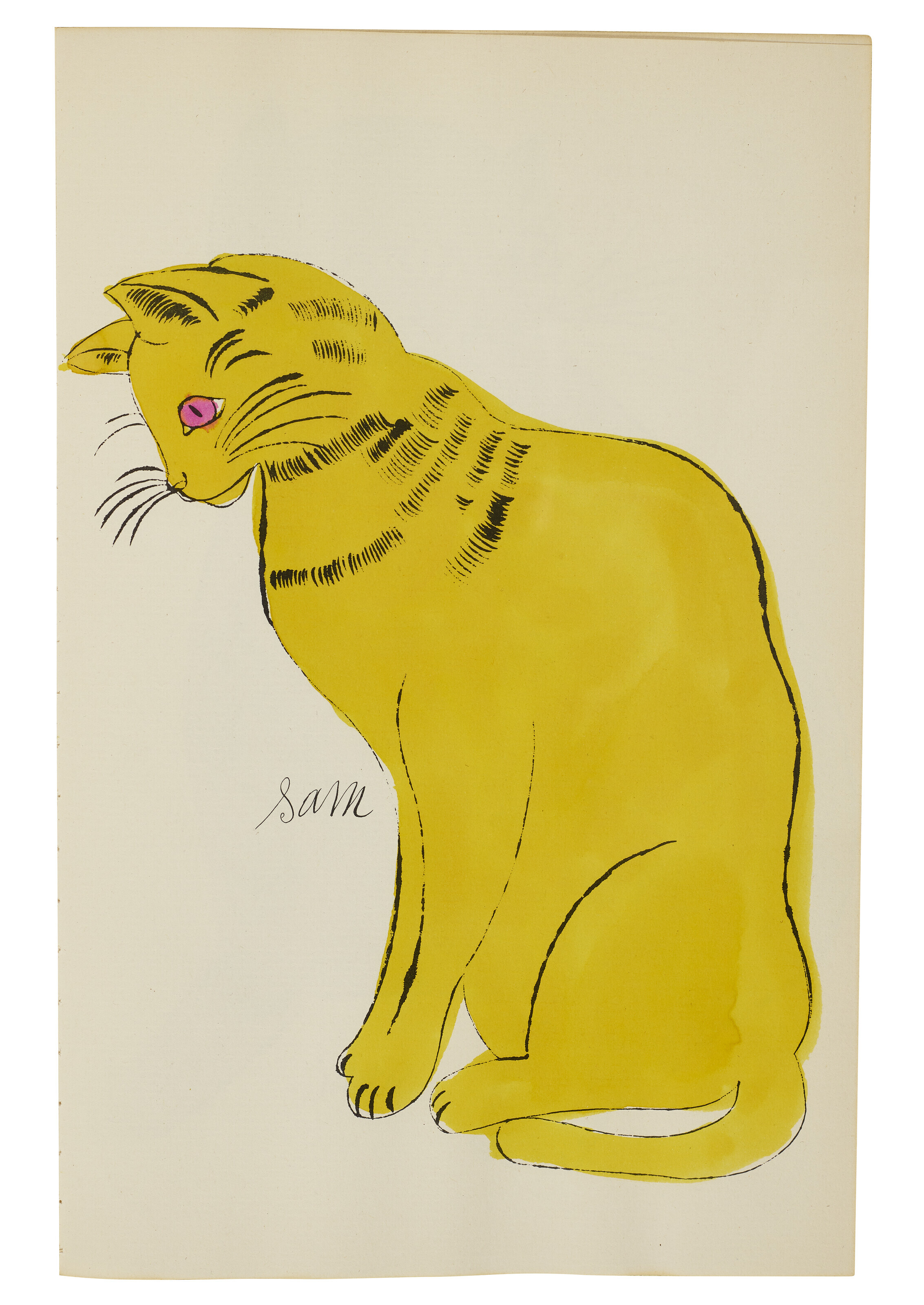 Andy Warhol — 25 кошек по имени(d) Сэм и одна голубая киска, изображение 11