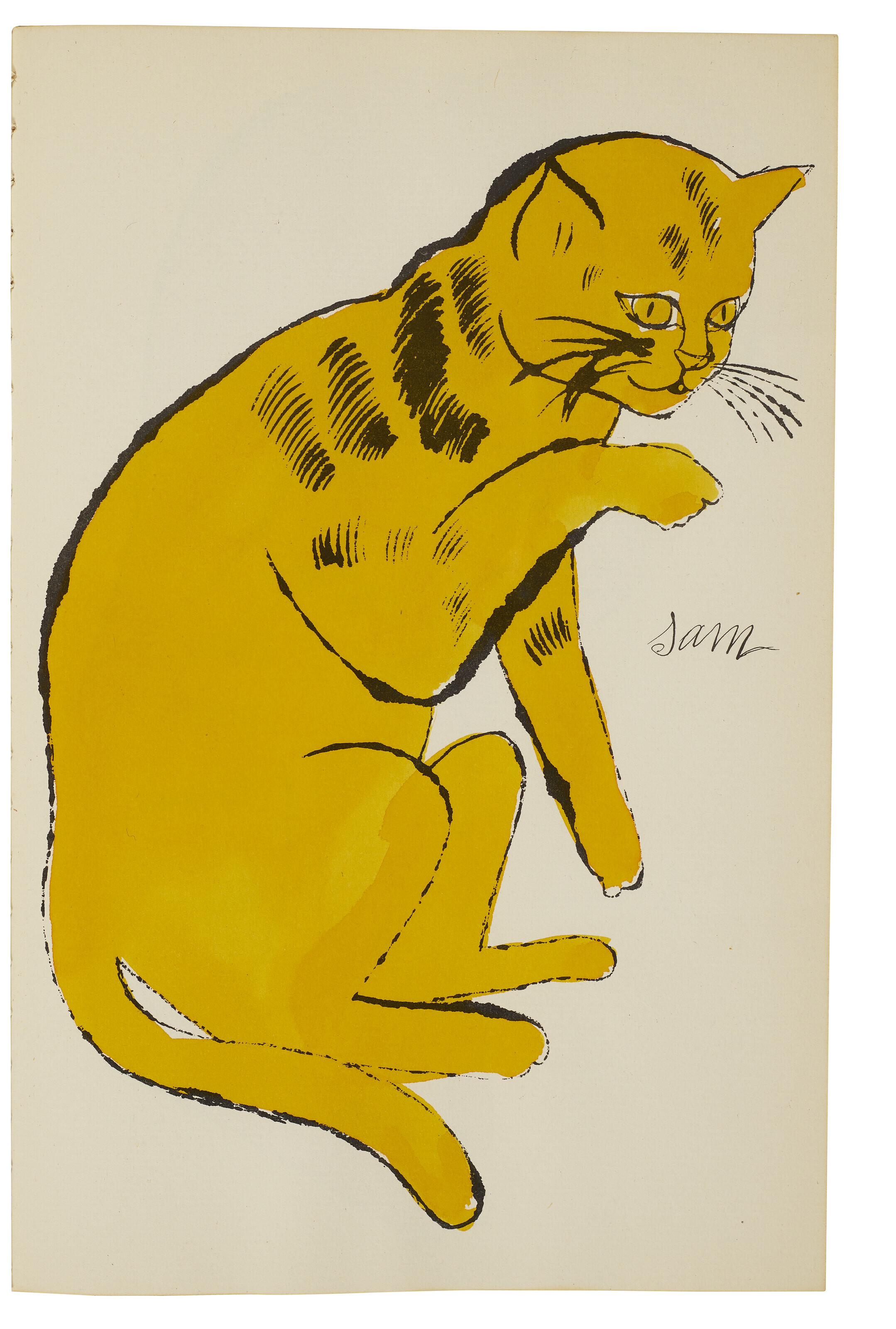 Andy Warhol — 25 кошек по имени(d) Сэм и одна голубая киска, изображение 15
