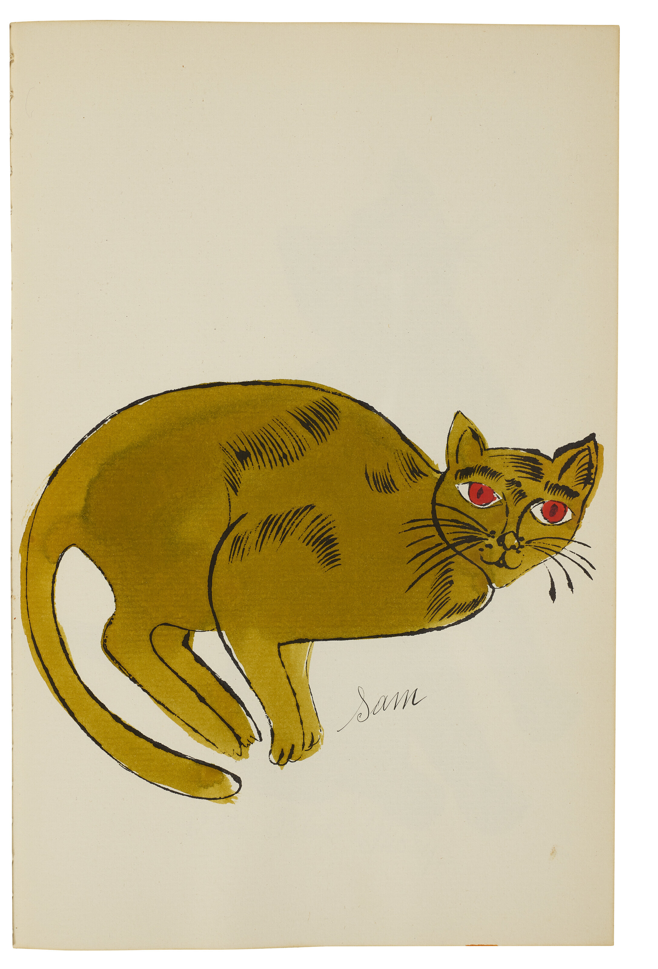 Andy Warhol — 25 кошек по имени(d) Сэм и одна голубая киска, изображение 17
