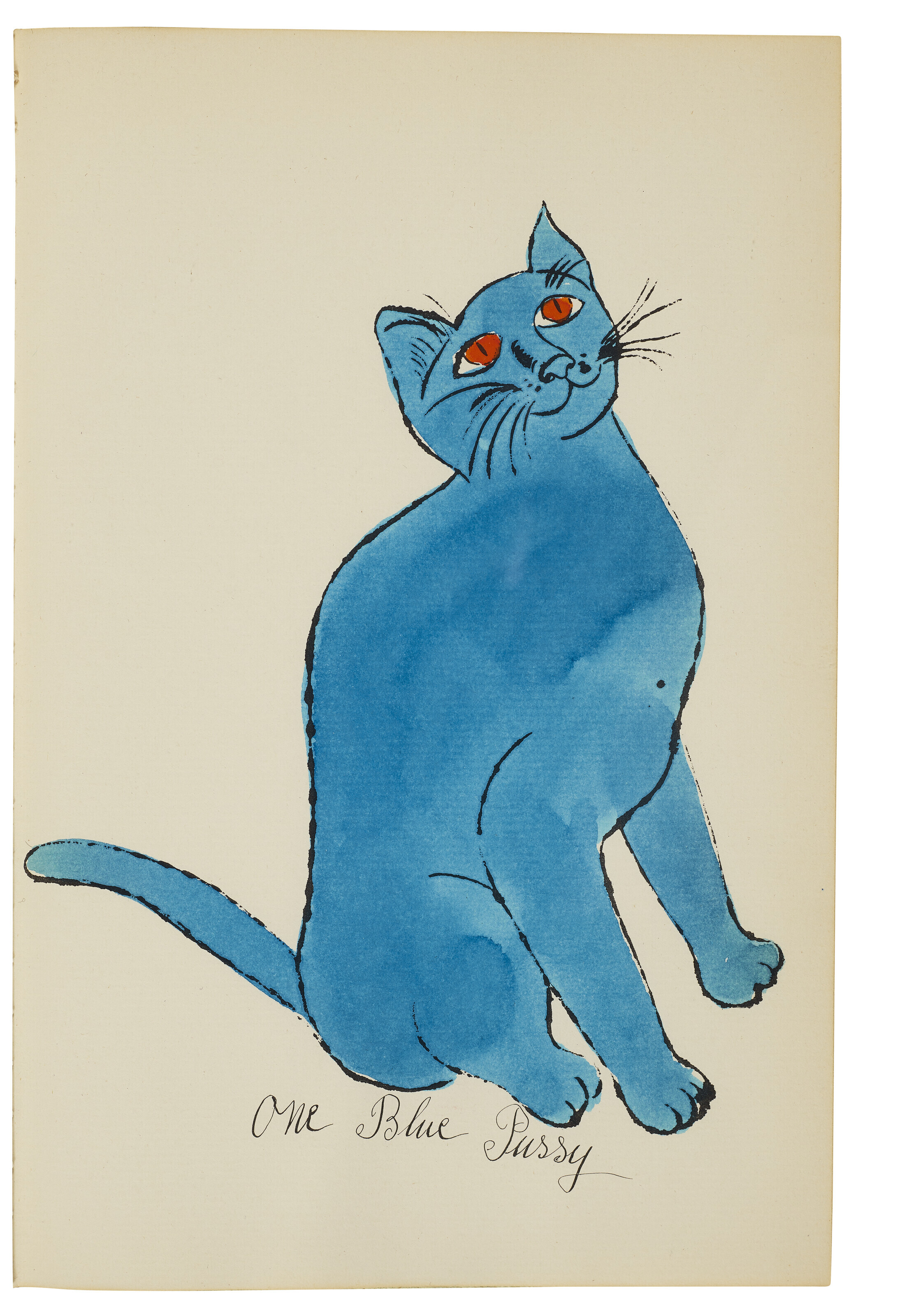 Andy Warhol — 25 кошек по имени(d) Сэм и одна голубая киска, изображение 19