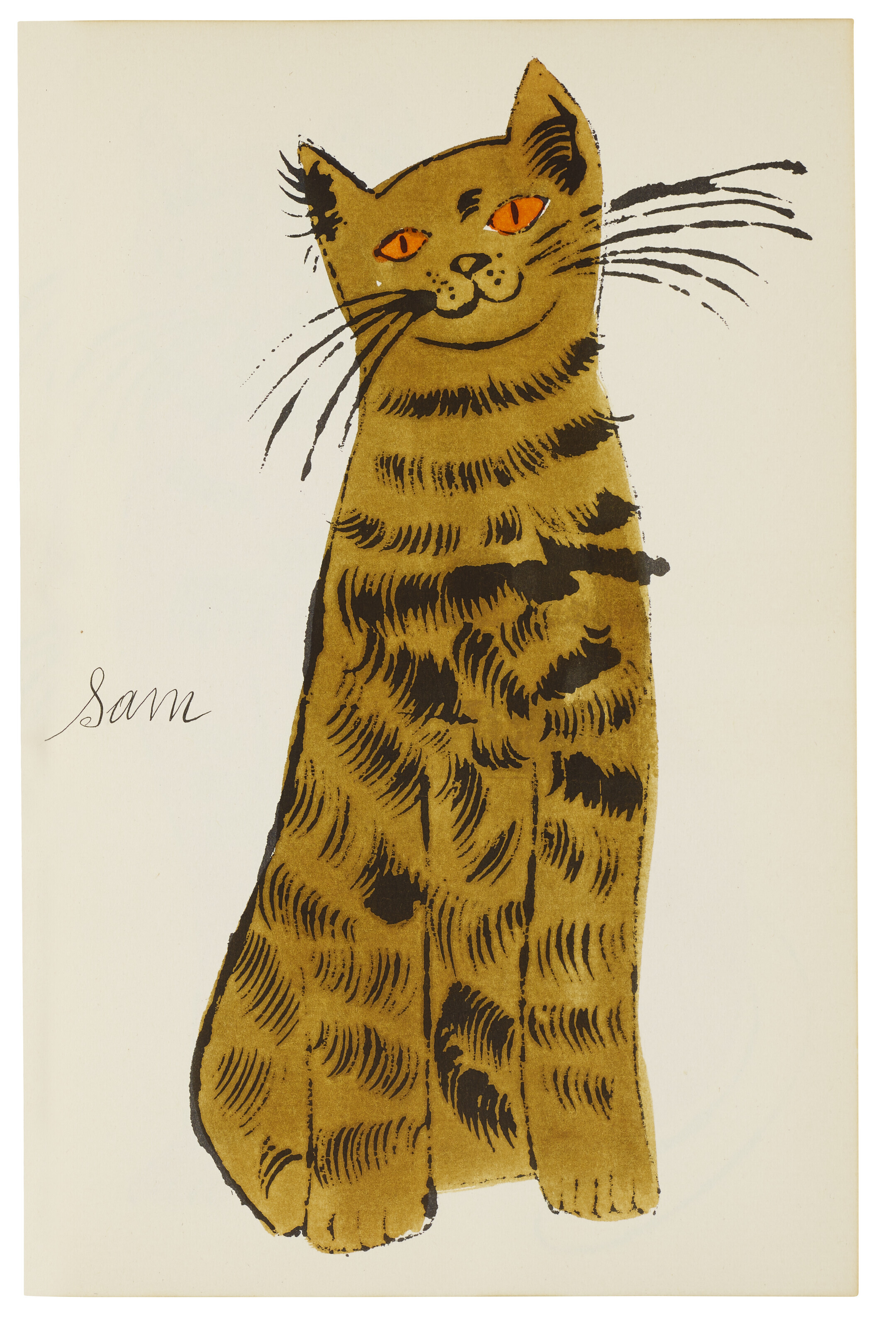 Andy Warhol — 25 кошек по имени(d) Сэм и одна голубая киска, изображение 5
