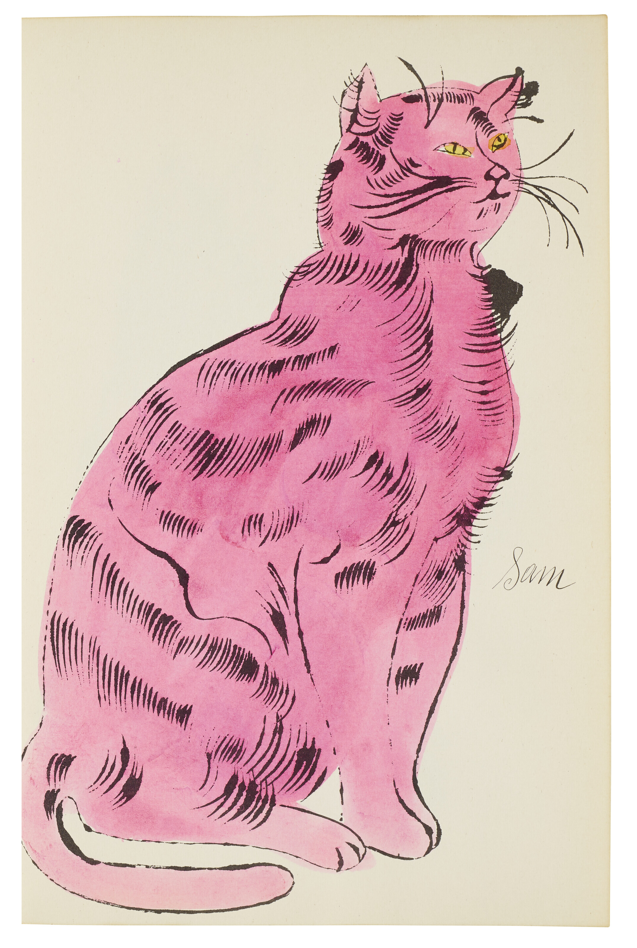 Andy Warhol — 25 кошек по имени(d) Сэм и одна голубая киска, изображение 7