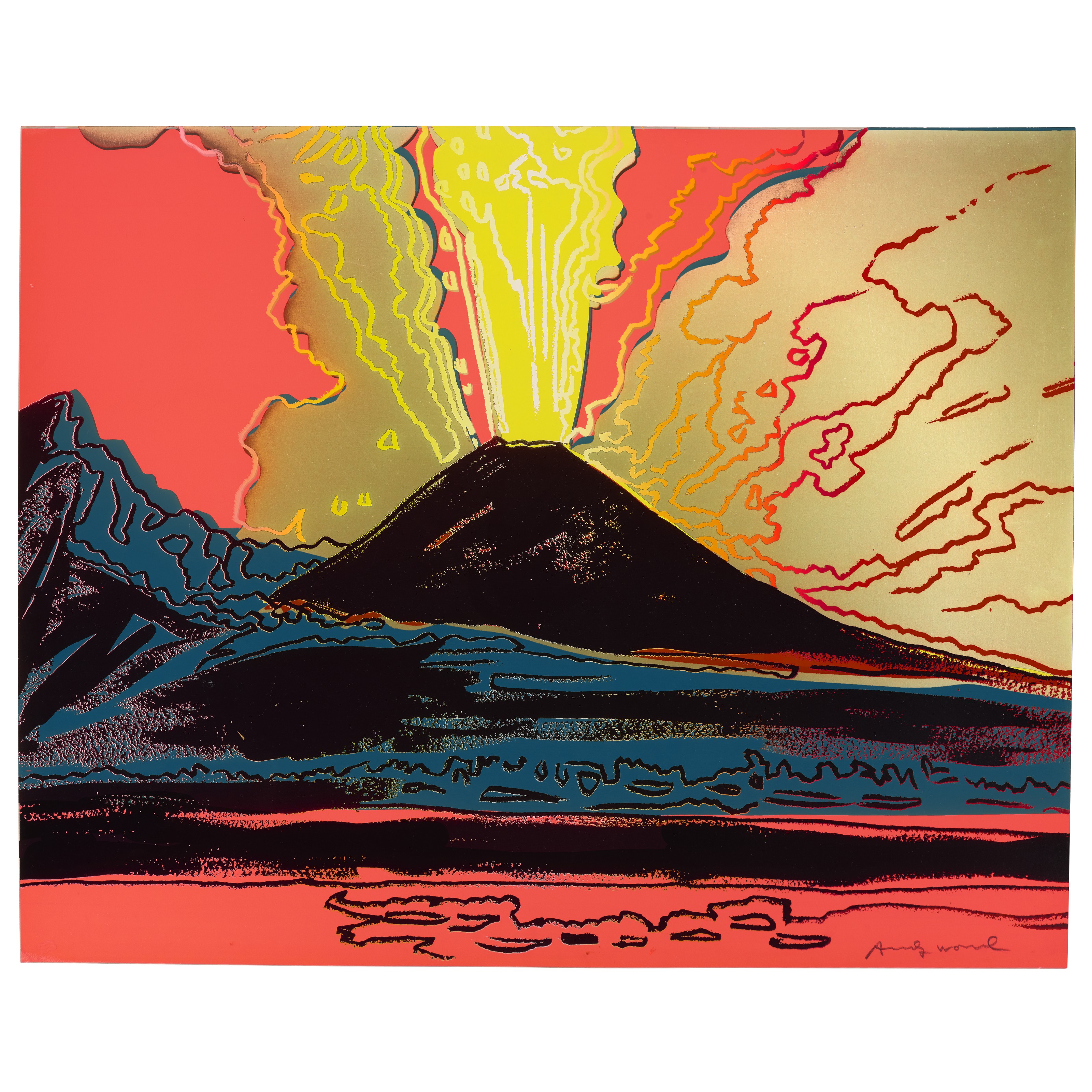 Andy Warhol — Везувий