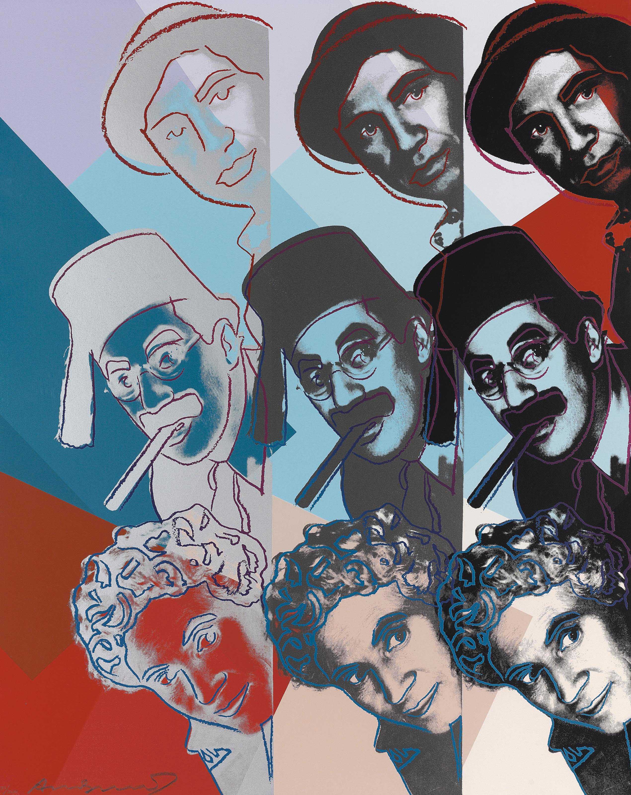 Andy Warhol — Десять портретов евреев двадцатого века (F. & S. II.226-235), изображение 11