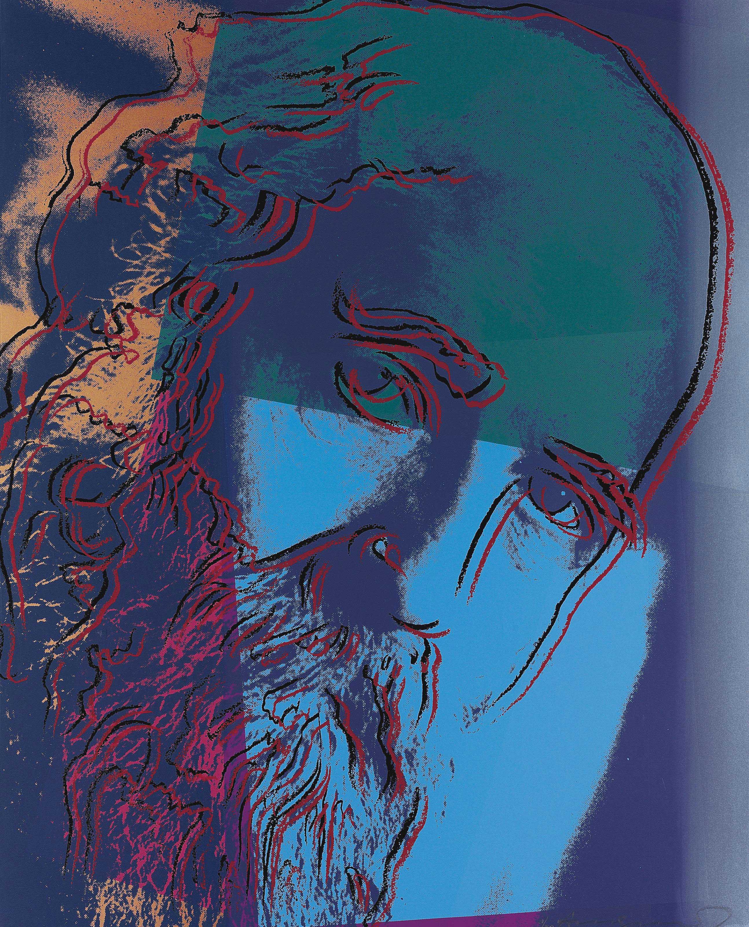 Andy Warhol — Десять портретов евреев двадцатого века (F. & S. II.226-235), изображение 4
