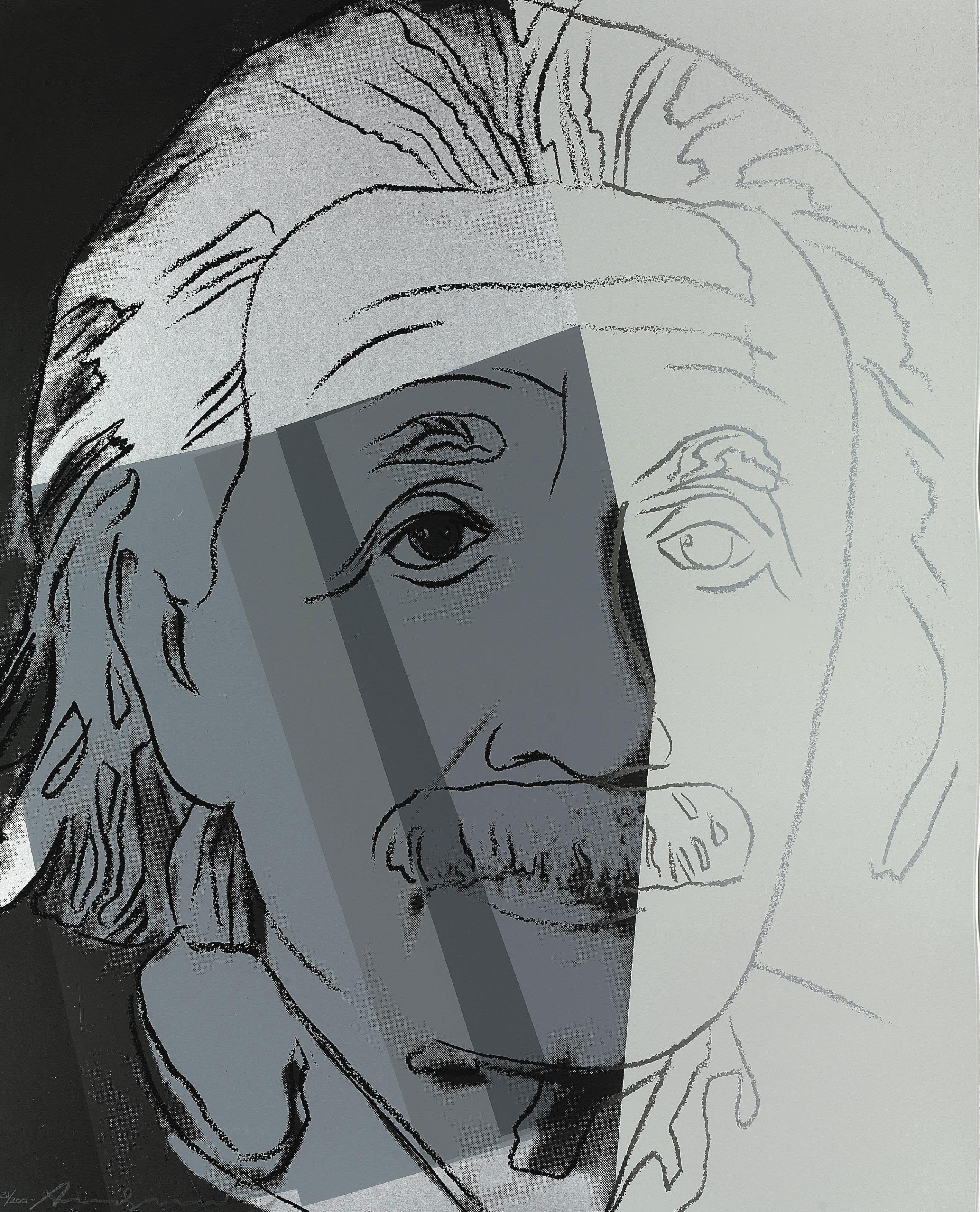 Andy Warhol — Десять портретов евреев двадцатого века (F. & S. II.226-235), изображение 5