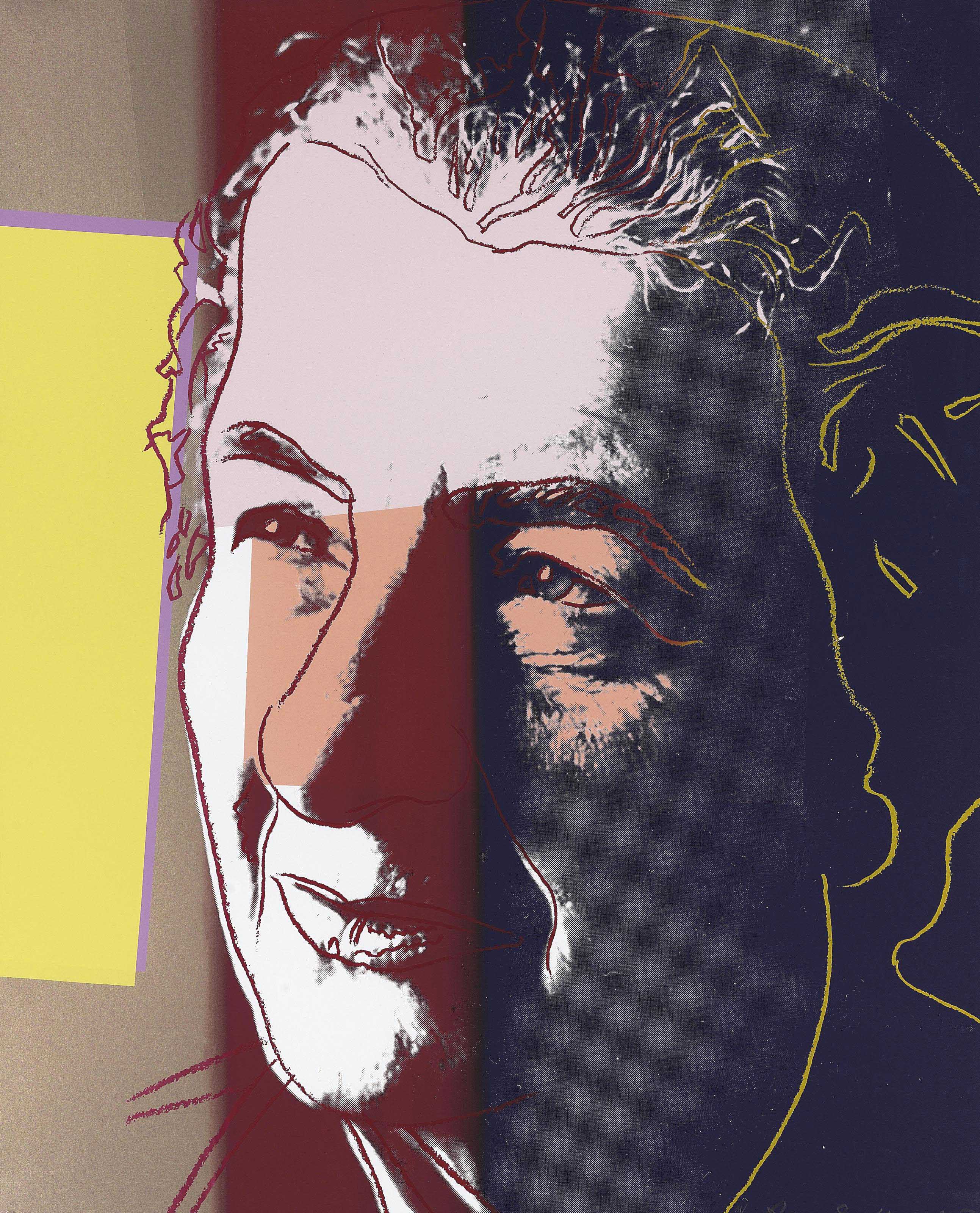Andy Warhol — Десять портретов евреев двадцатого века (F. & S. II.226-235), изображение 8
