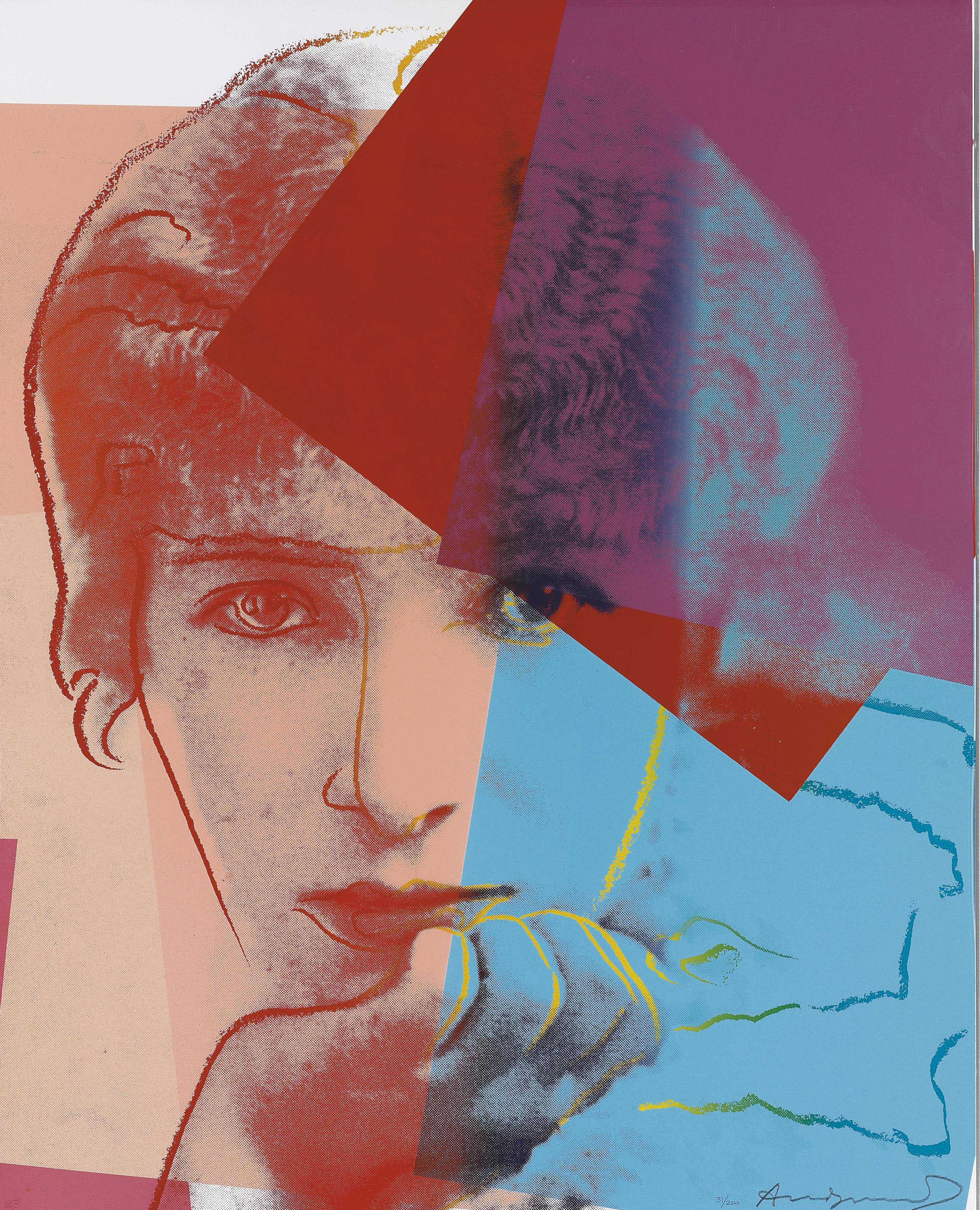 Andy Warhol — Десять портретов евреев двадцатого века (F. & S. II.226-235), изображение 9
