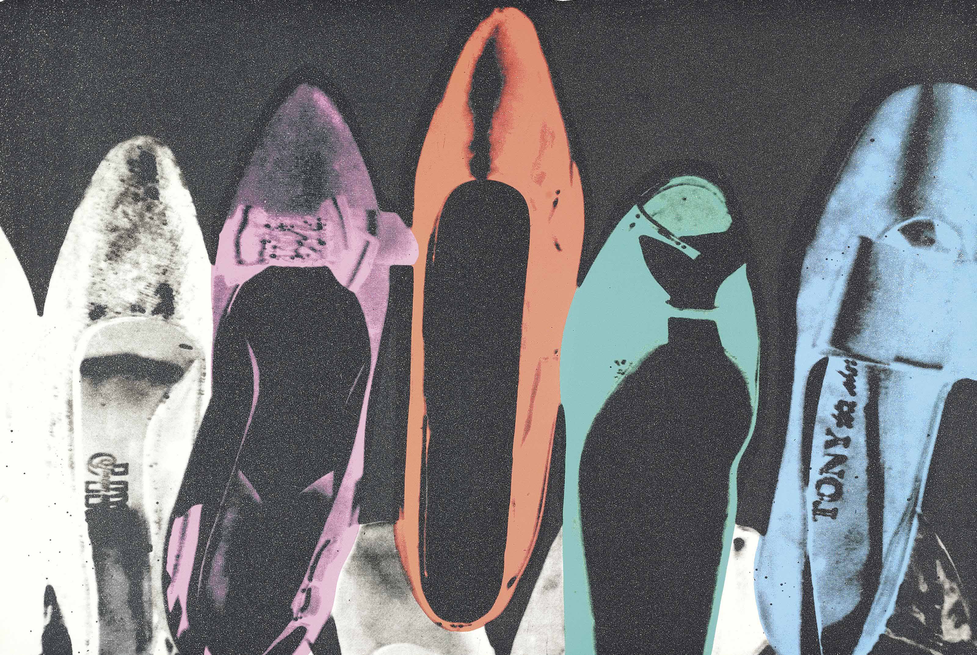 Andy Warhol — Туфли с алмазной пылью