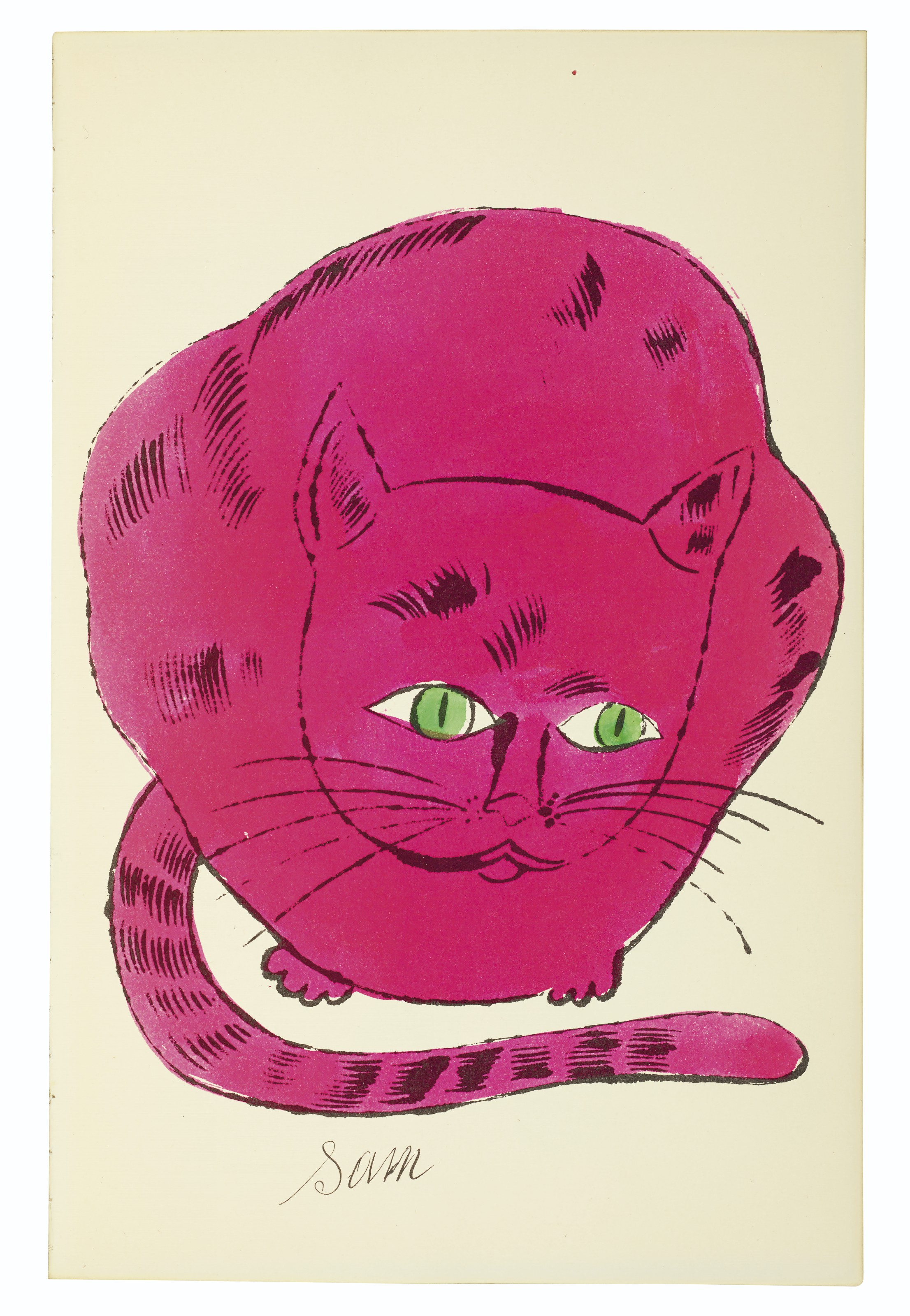 Andy Warhol — 25 кошек по имени(d) Сэм и одна голубая киска, изображение 11