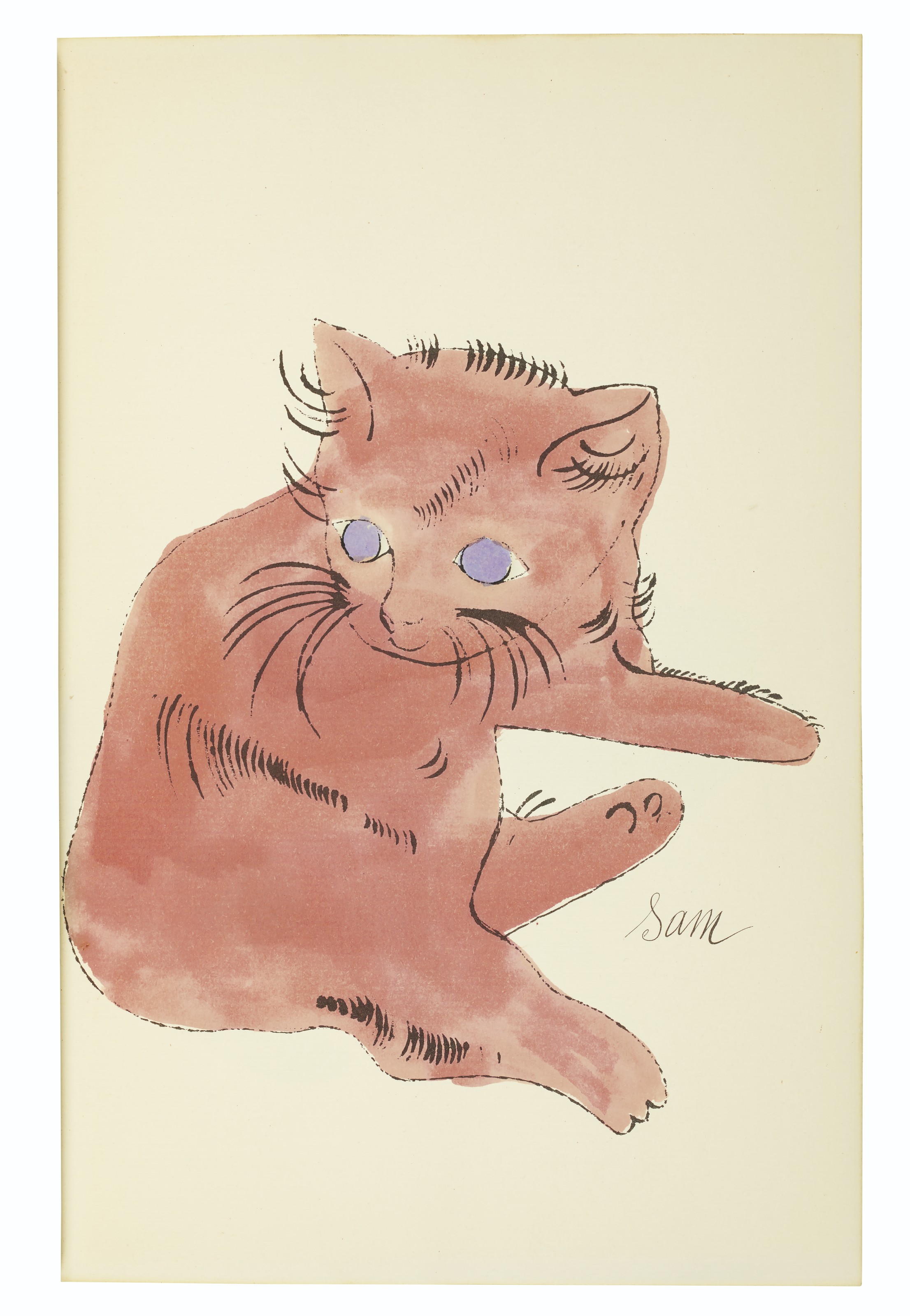 Andy Warhol — 25 кошек по имени(d) Сэм и одна голубая киска, изображение 18
