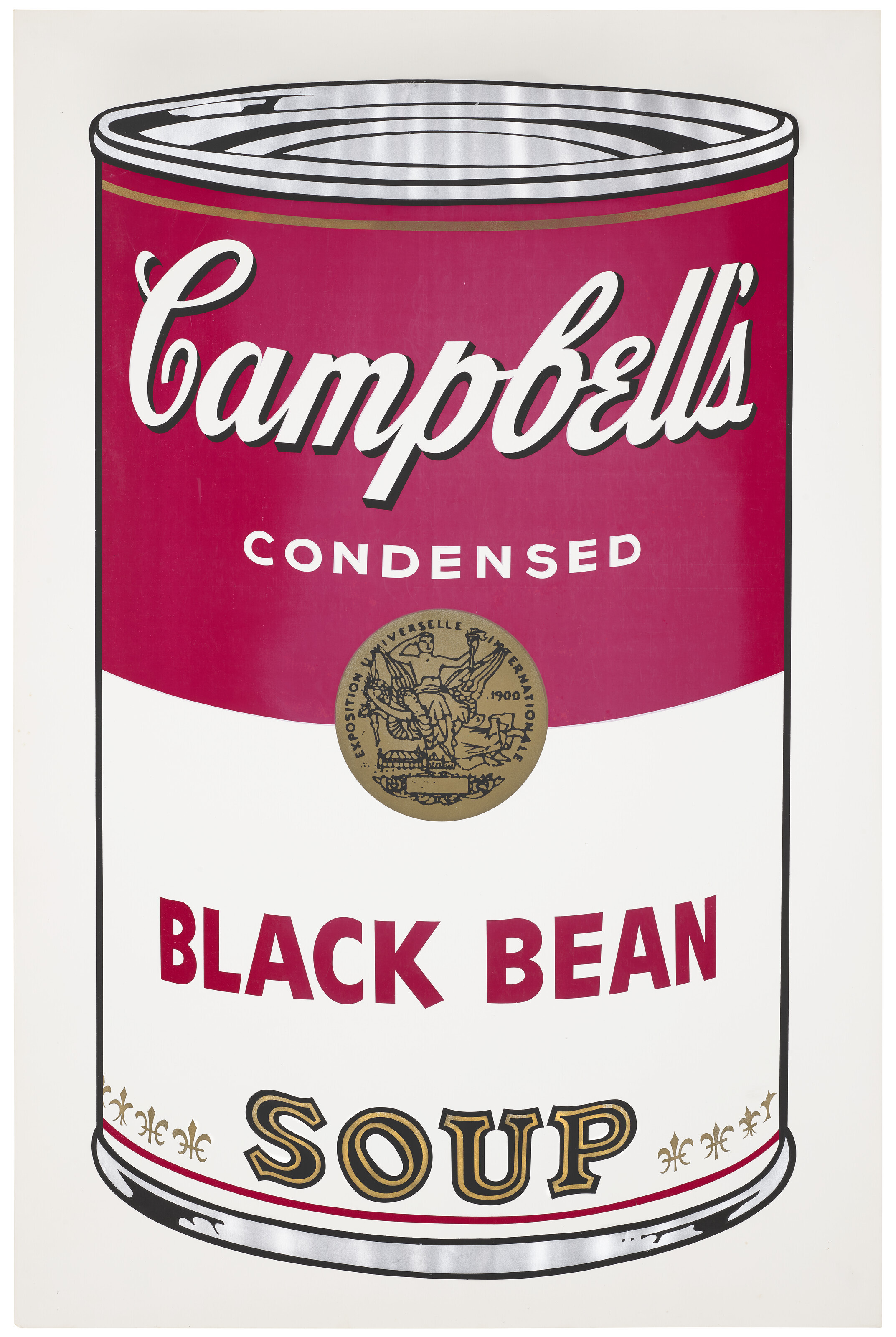 Andy Warhol — Черная фасоль, из: Campbell's Soup I