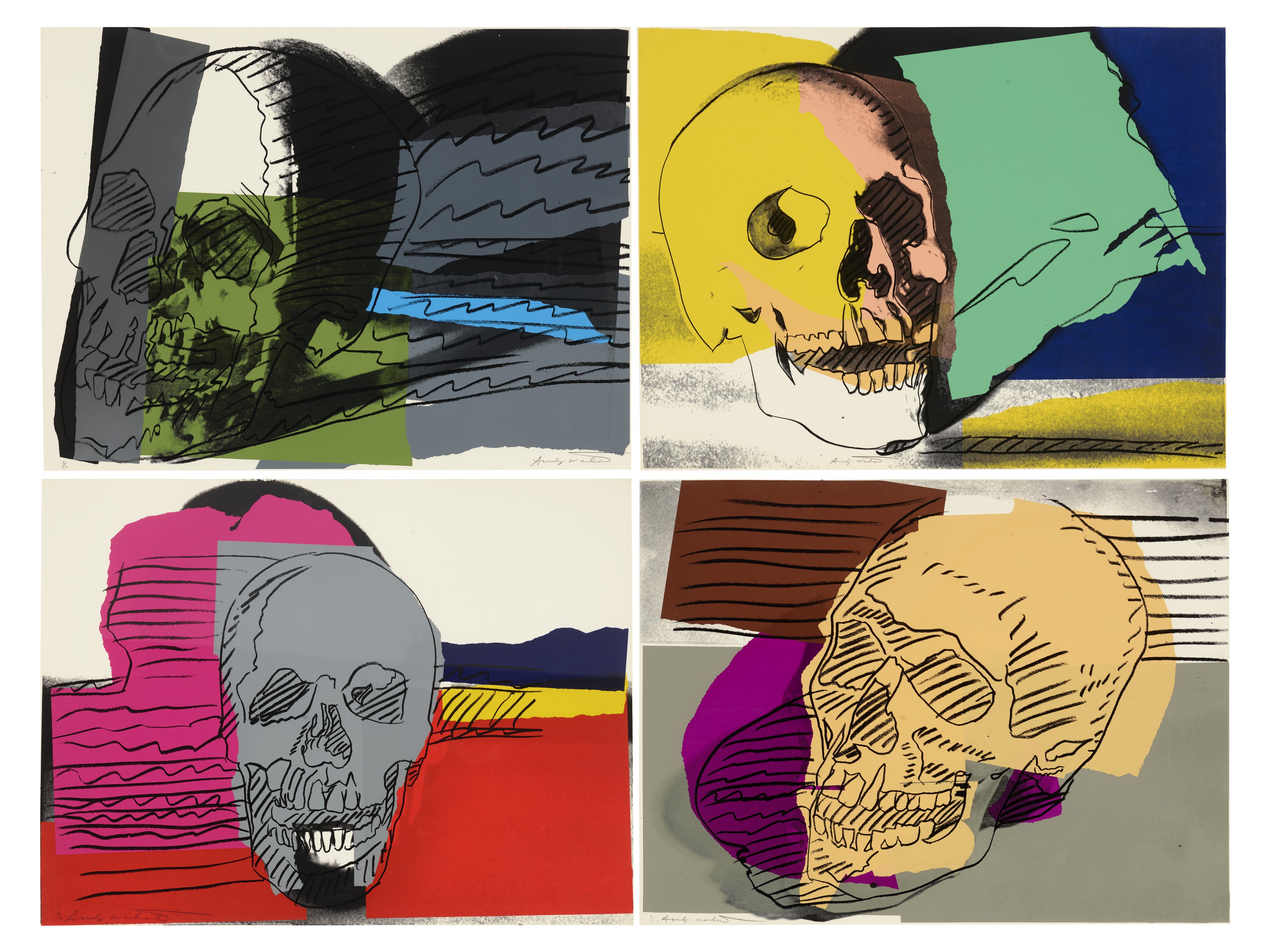 Andy Warhol — Черепа, изображение 1