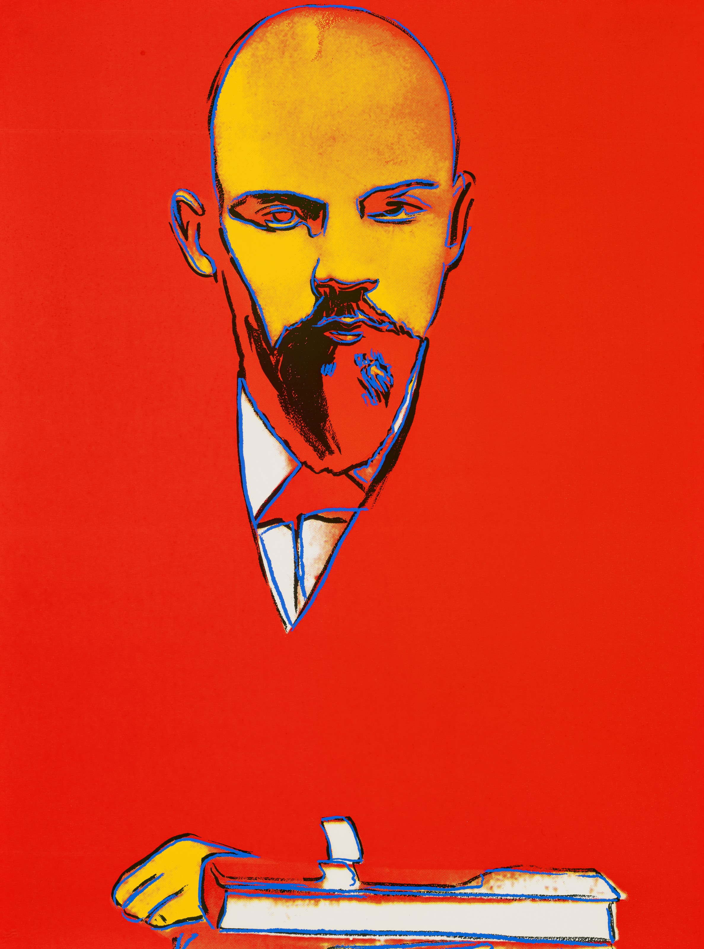 Andy Warhol — Красный Ленин