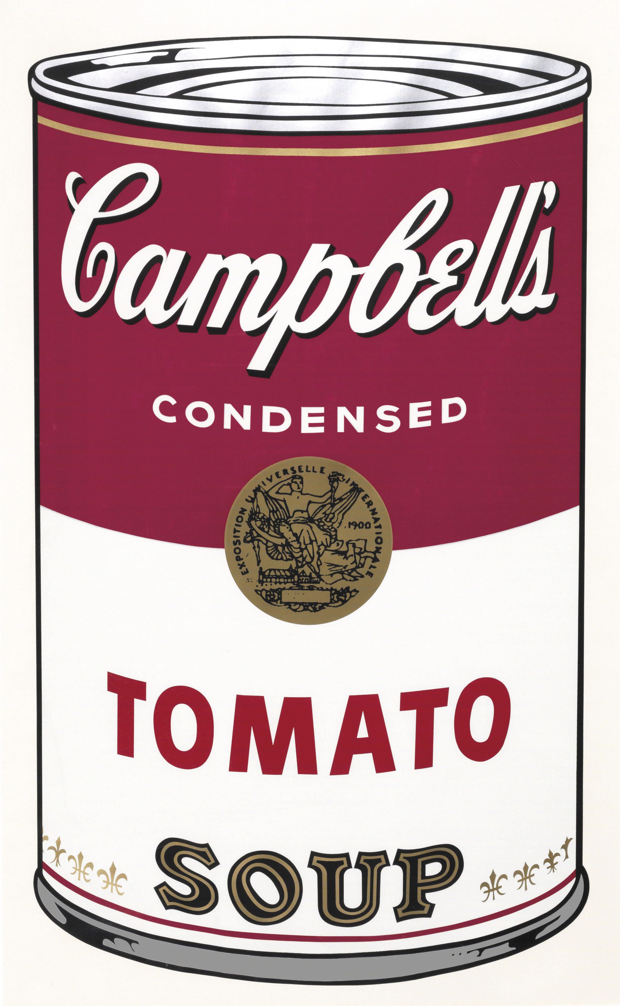 Andy Warhol — Томатный суп, приготовленный в Campbell's Soup I