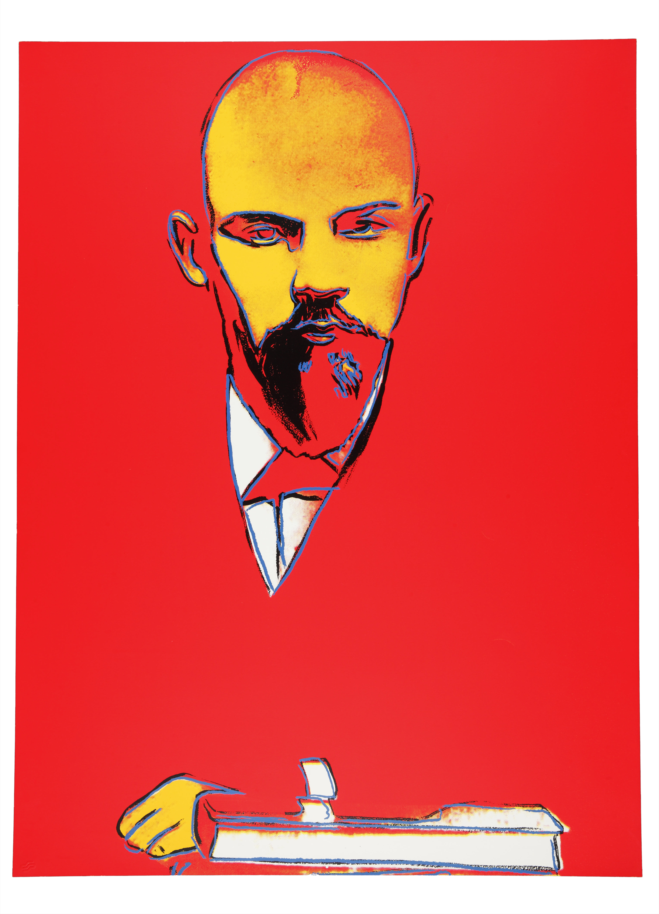 Andy Warhol — Красный Ленин (F. & S. II.403)