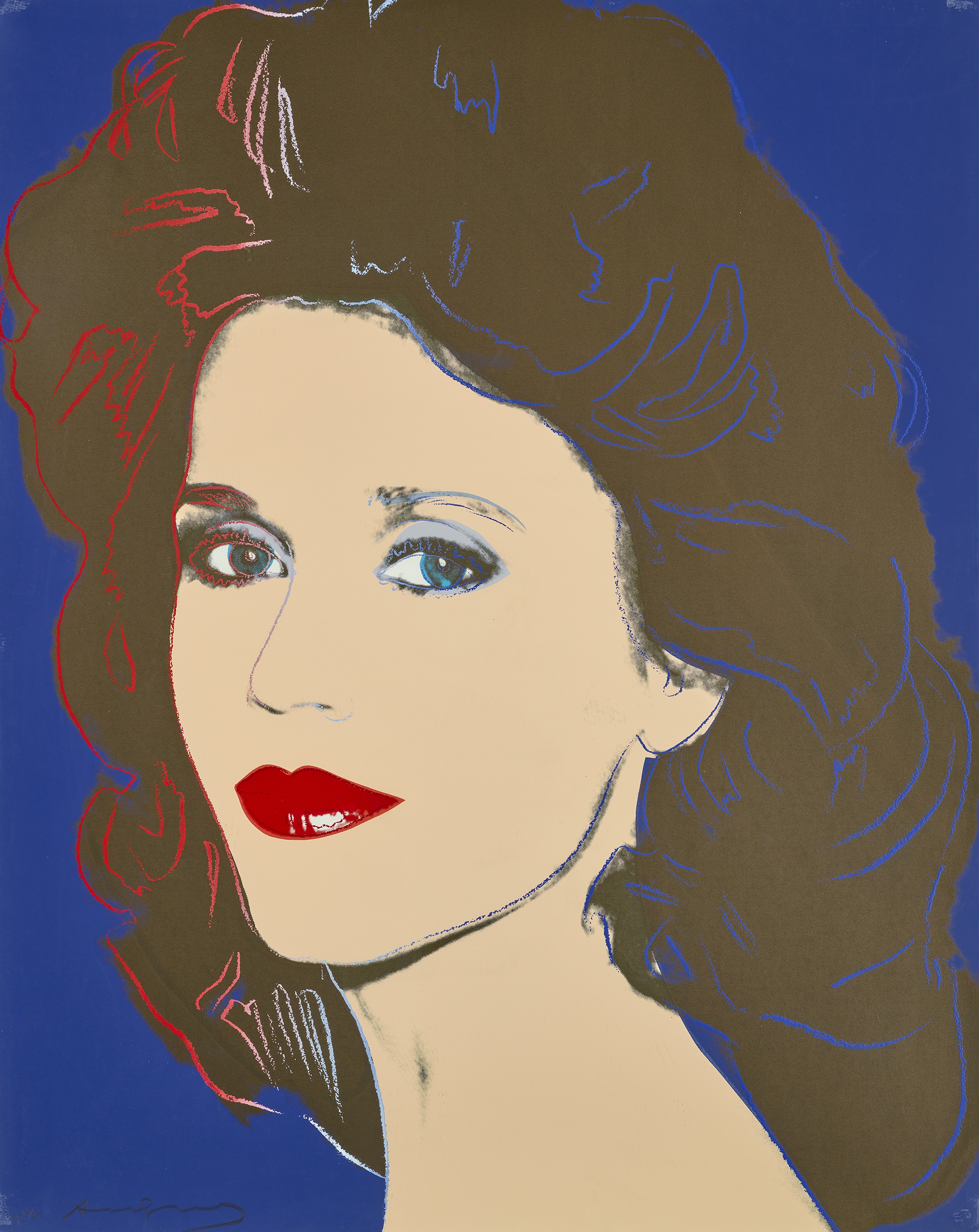 Andy Warhol — Джейн Фонда