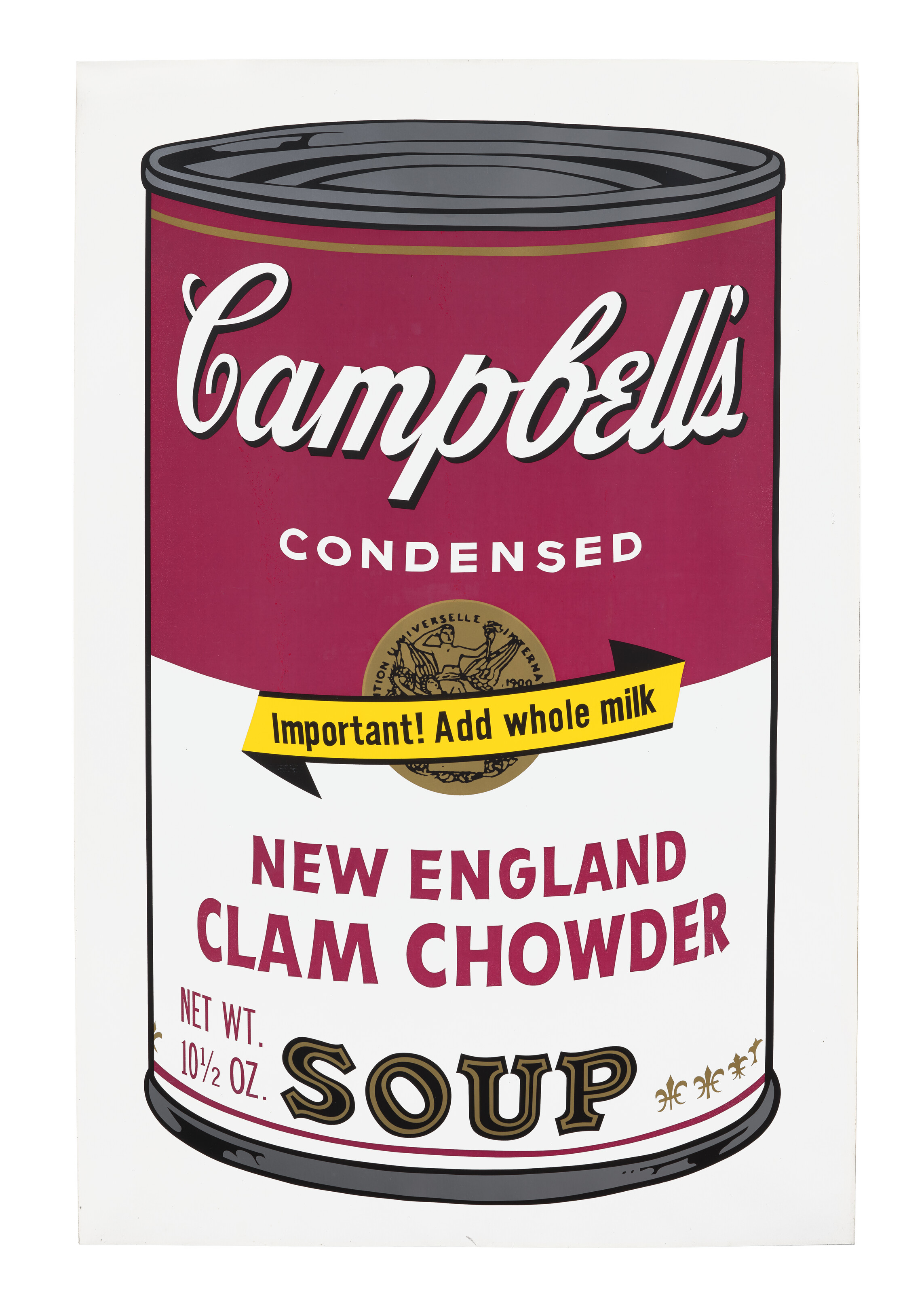 Andy Warhol — Суп-пюре из моллюсков по-новоанглийски от Campbell's Soup II, изображение 1