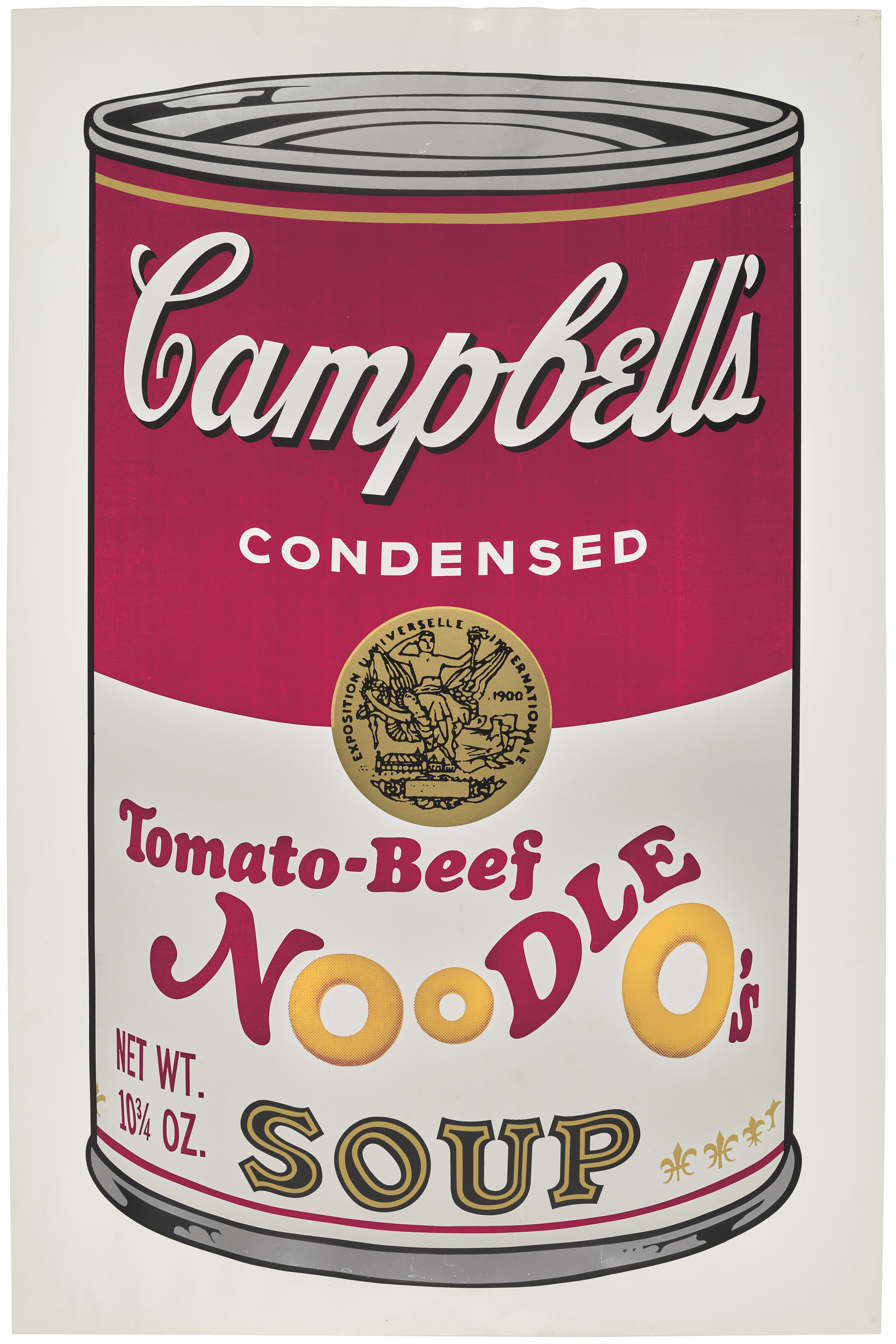 Andy Warhol — Томатно-говяжья лапша O's, от Campbell's Soup II, изображение 1