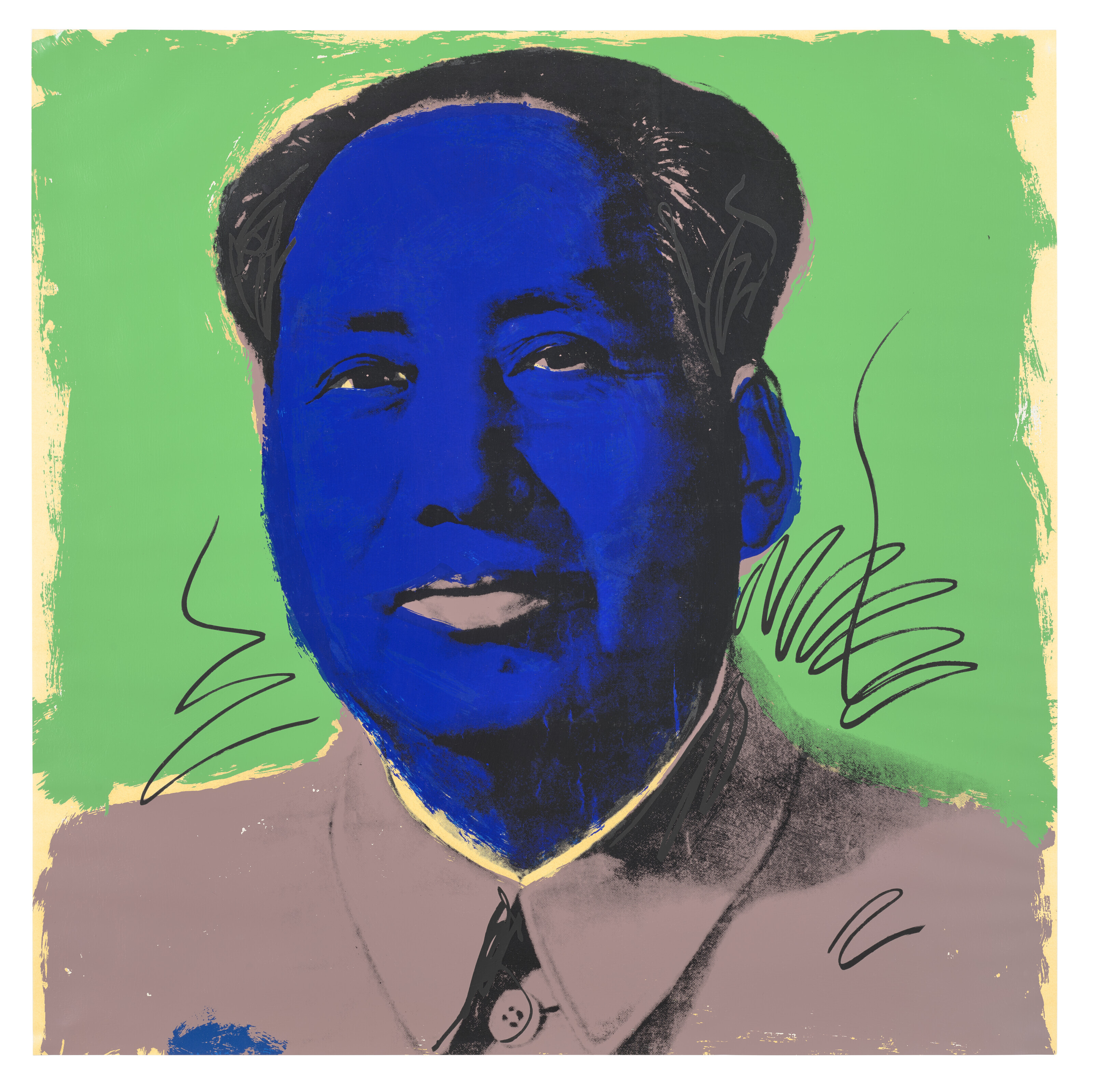 Andy Warhol — Один отпечаток, от: Мао