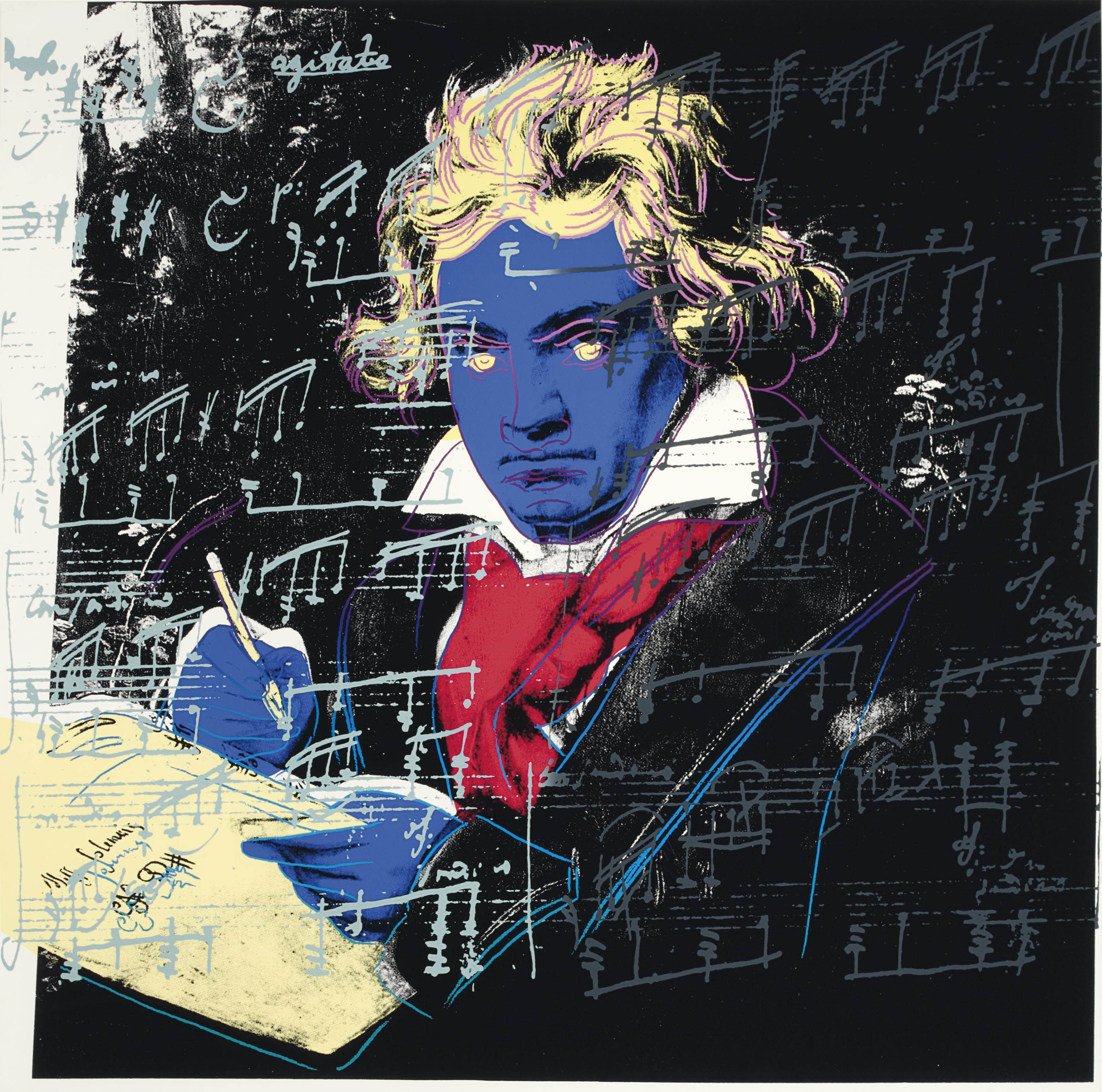Andy Warhol — Бетховен : одна пластинка (F. & S. II.390)